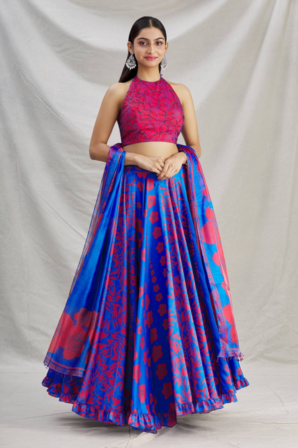 Show Shaa Phoebe Printed Lehenga Set