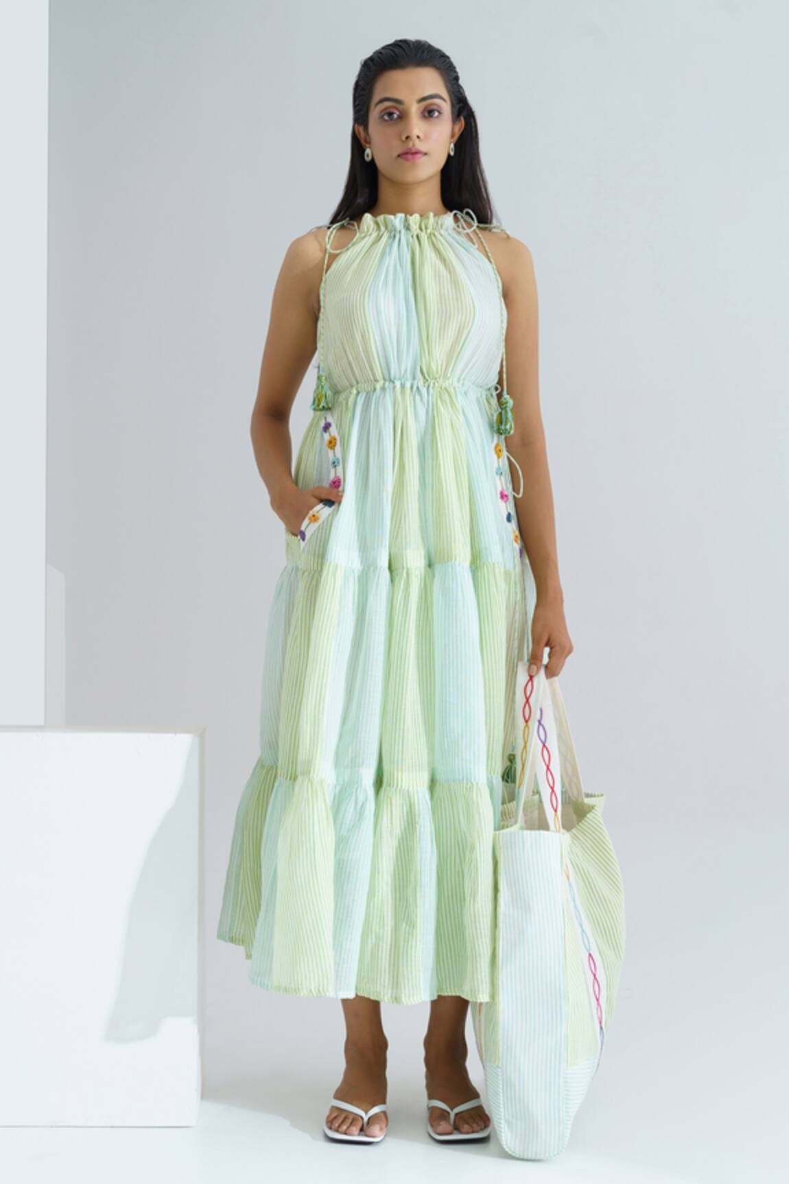 The Right Cut Firefly Tiered Dress