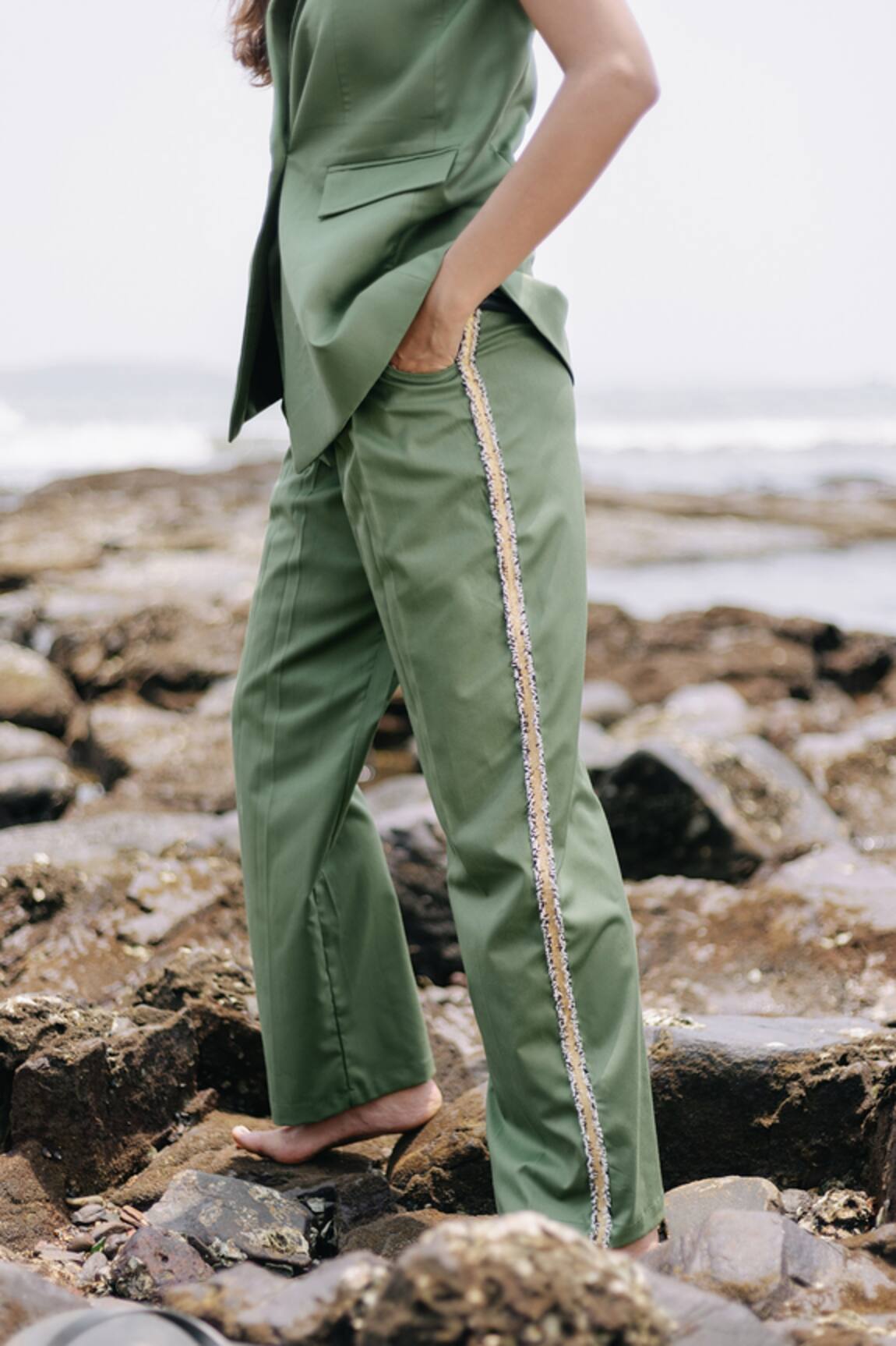 Emerald GreenTrousers  Get That Trend