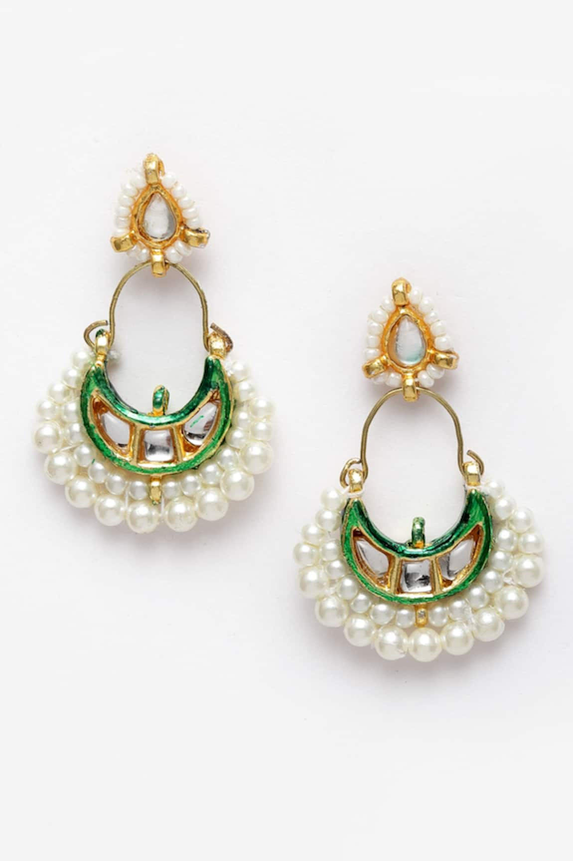 Dugran By Dugristyle Pearl Drop Dangler Earrings