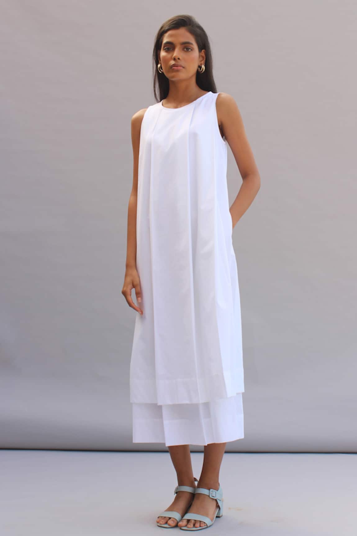 The Summer House Sylvia Cotton Layered Dress
