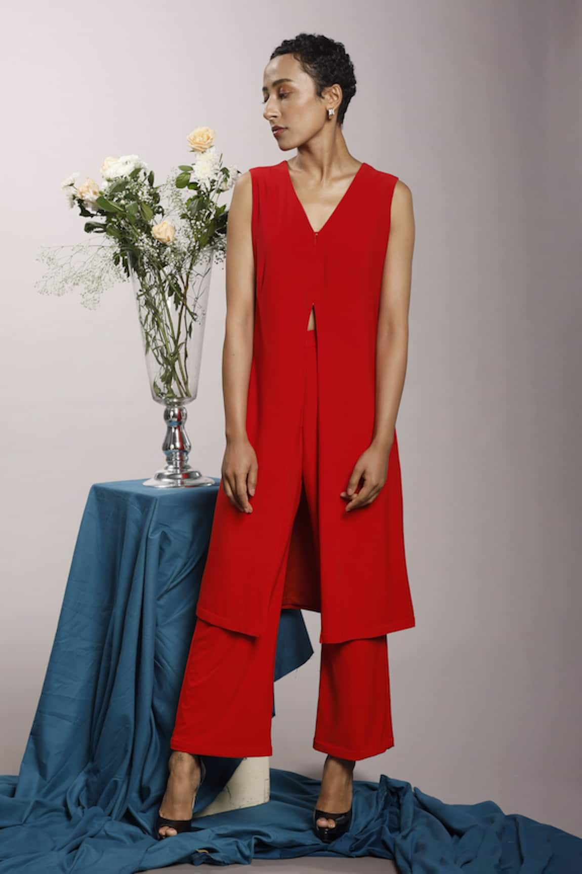 Couché By Anandini Longline Top & Pant Set 