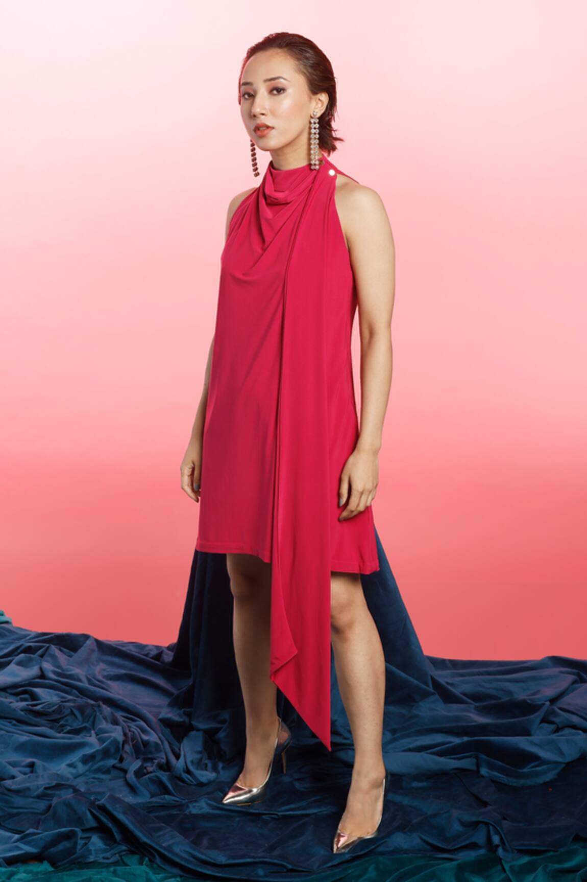 Couché By Anandini Cowl Neck Dress 