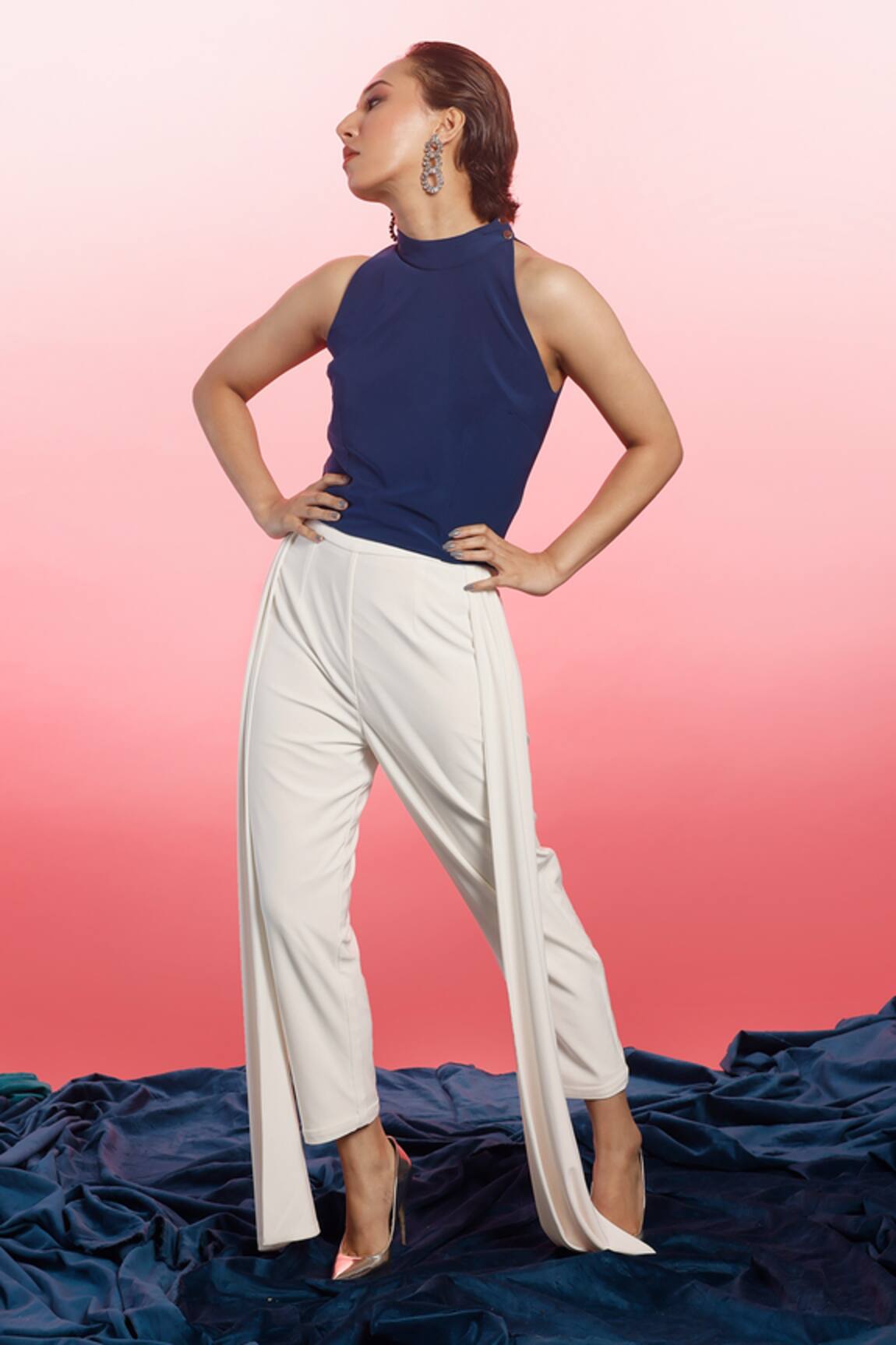 Couché By Anandini Sleeveless Top & Pant Set 