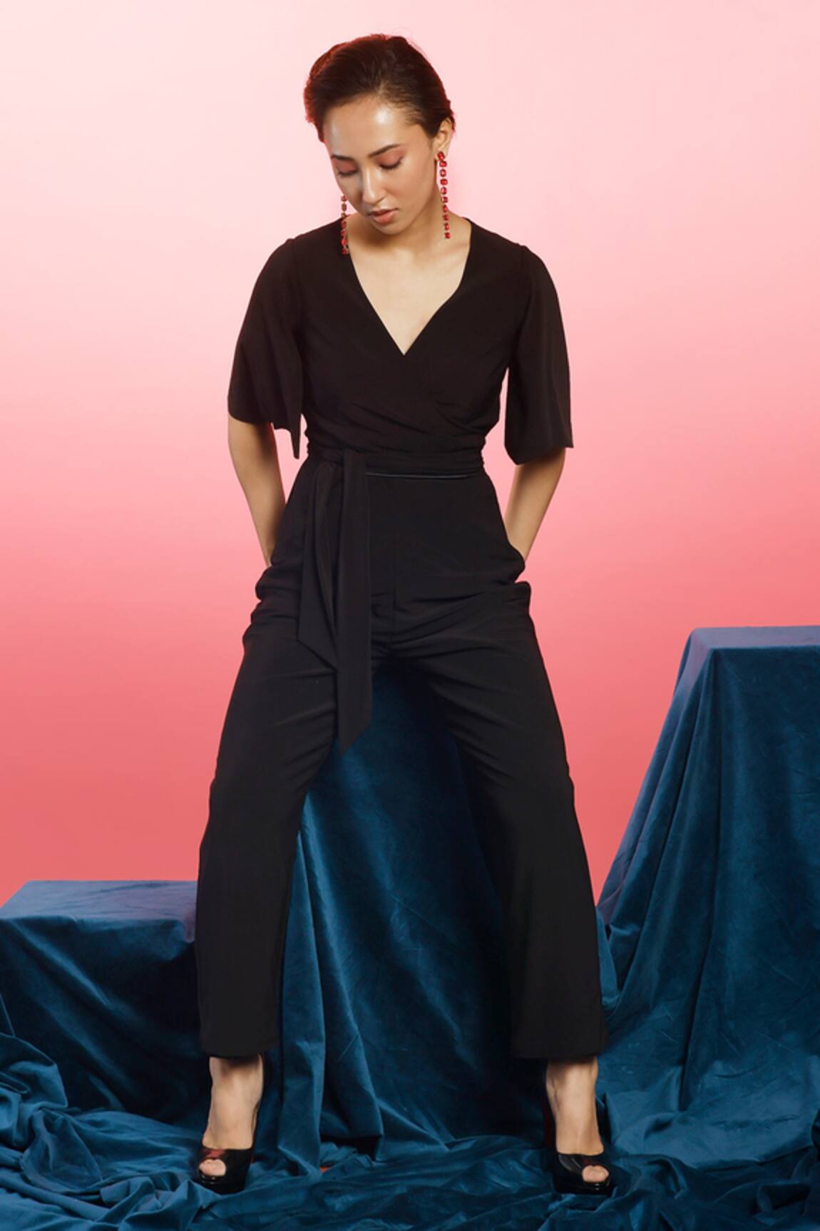 Couché By Anandini Front Tie-Up Jumpsuit