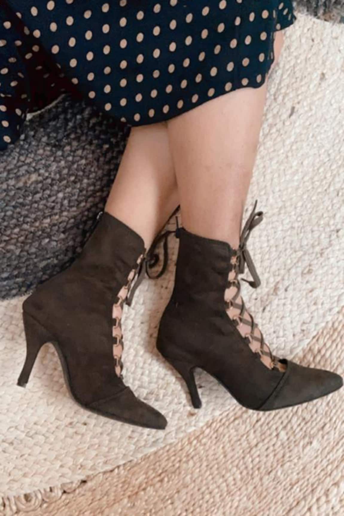 Tiesta Cowboys Kitten Heel Boots 