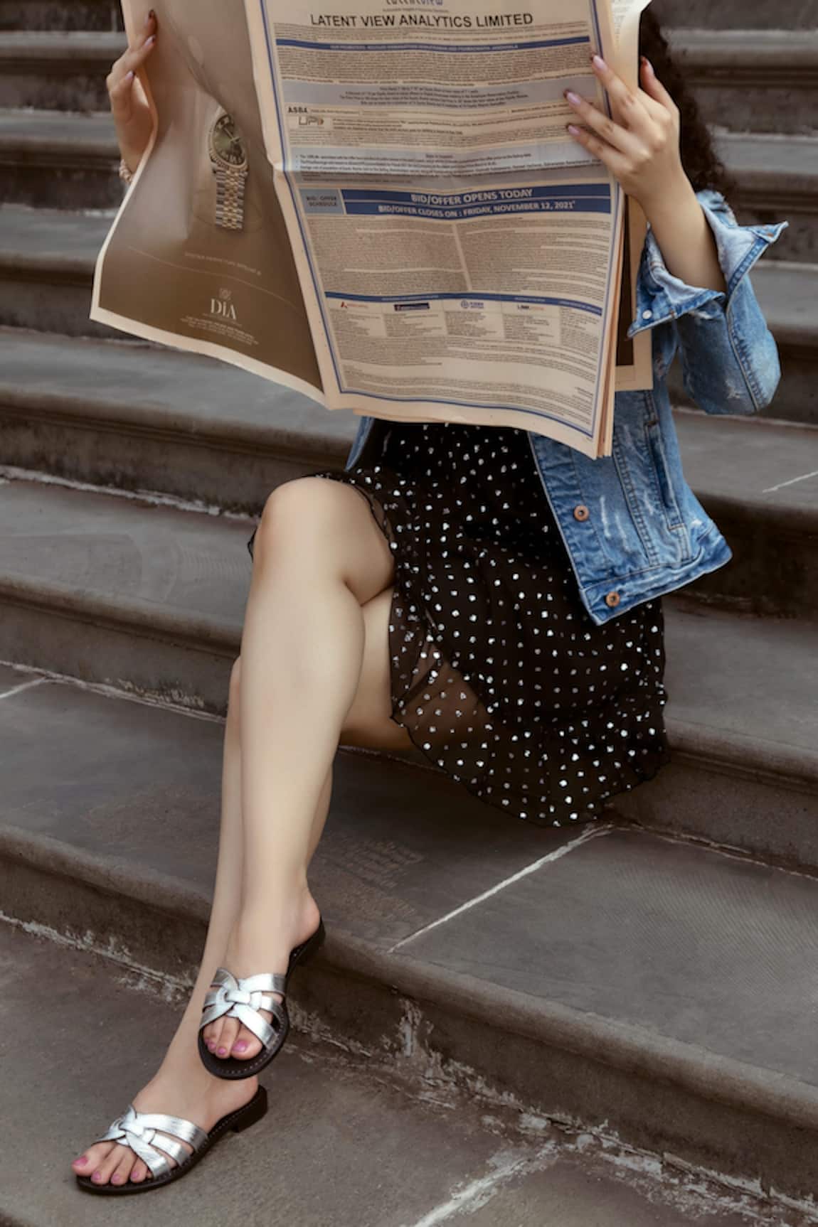 Nine By Janine Celeste Cut-Out Strap Sandal