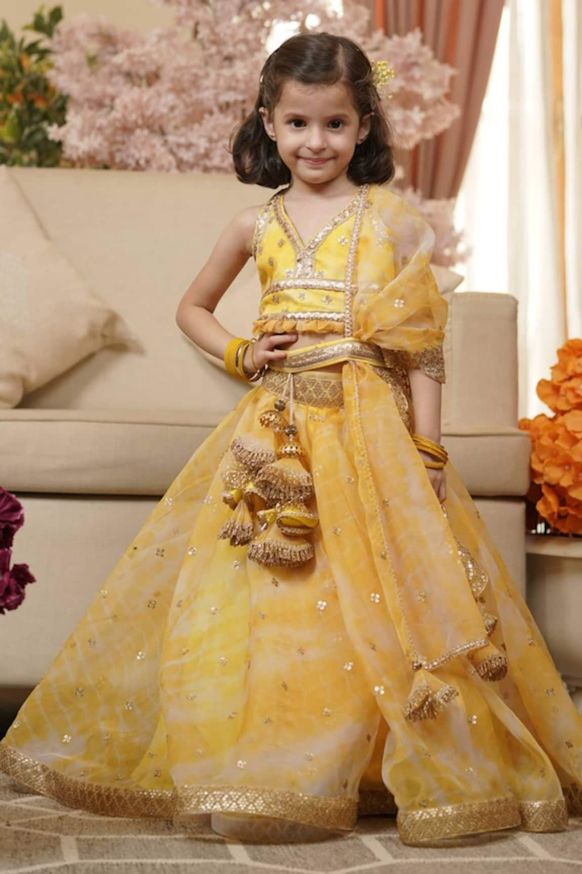 Buy Organza Dress for 1-2 Year Girls Online from Indian Luxury