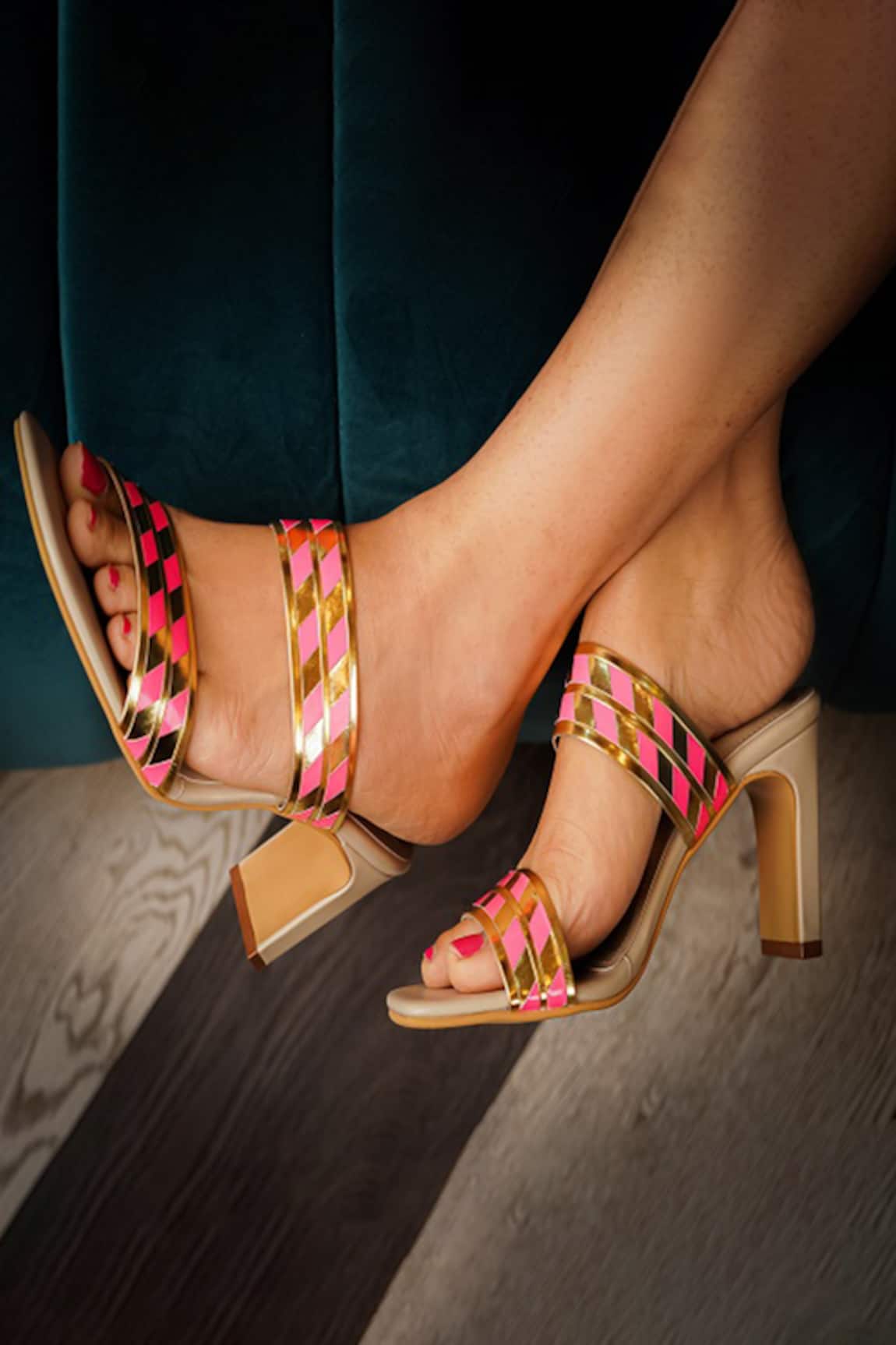 Tiesta Petra Strappy Heels 