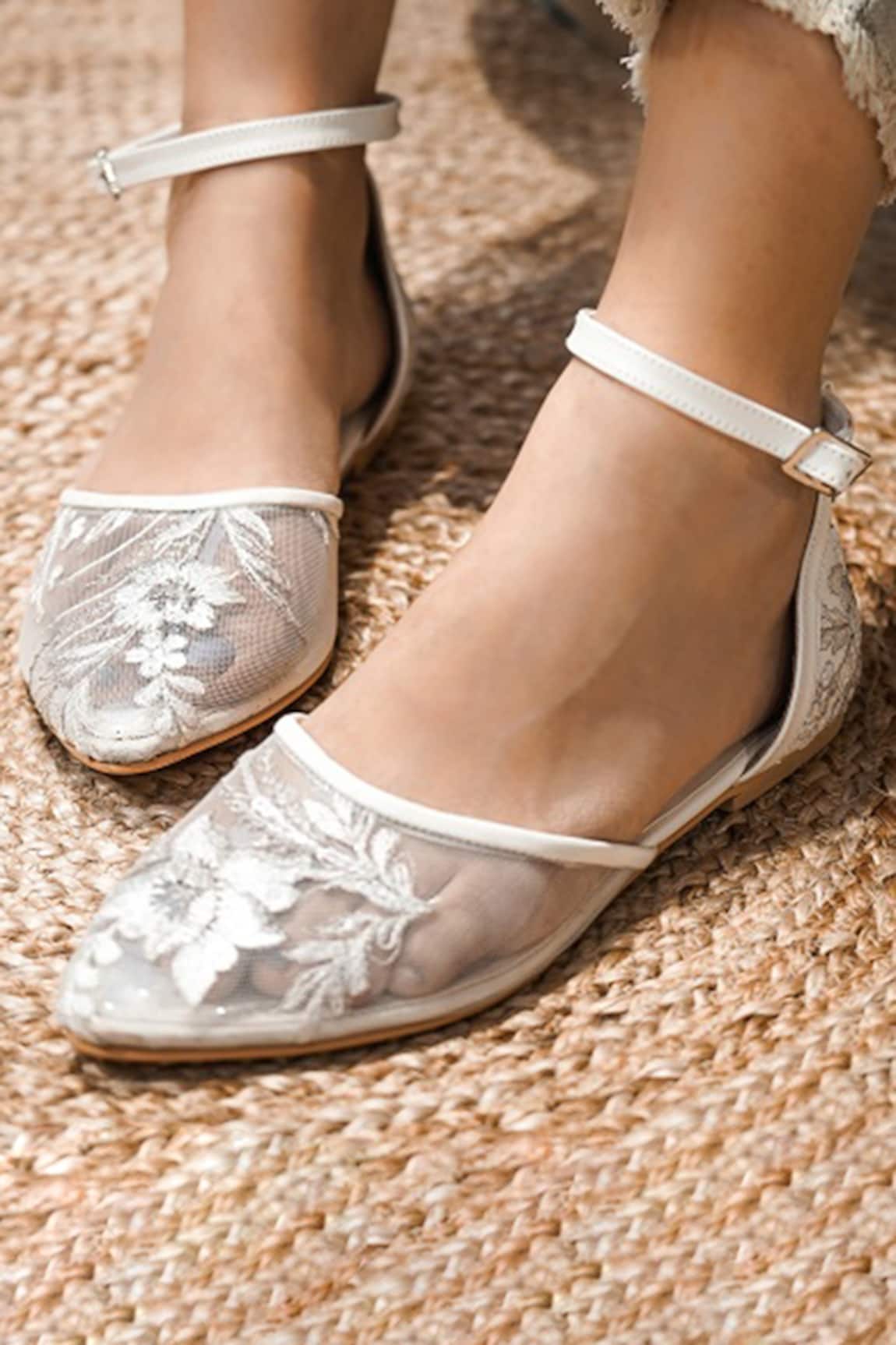 Tiesta Shaye Embroidered Mules 