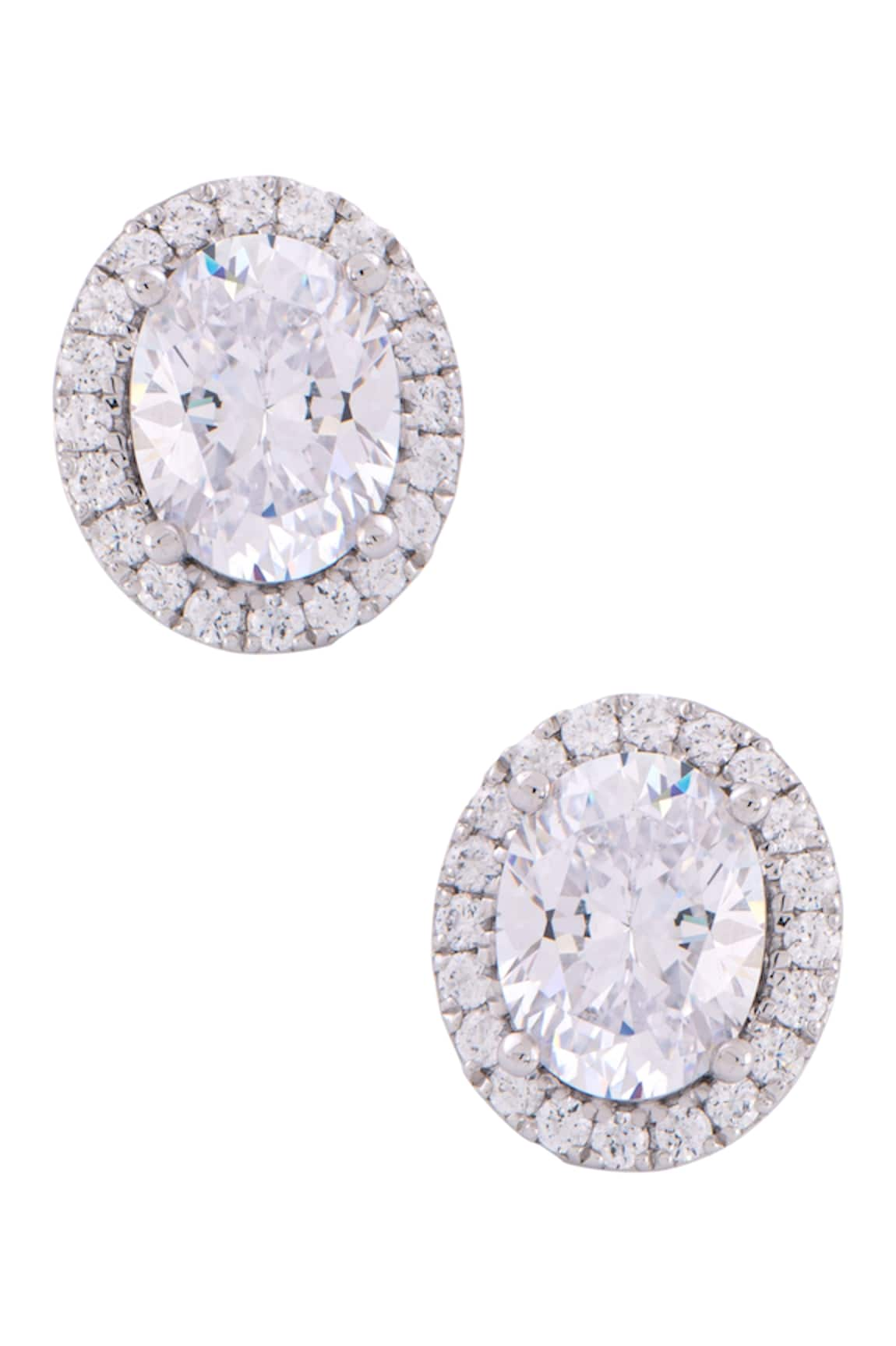 Solasta Jewellery Oval Solitaire Studs