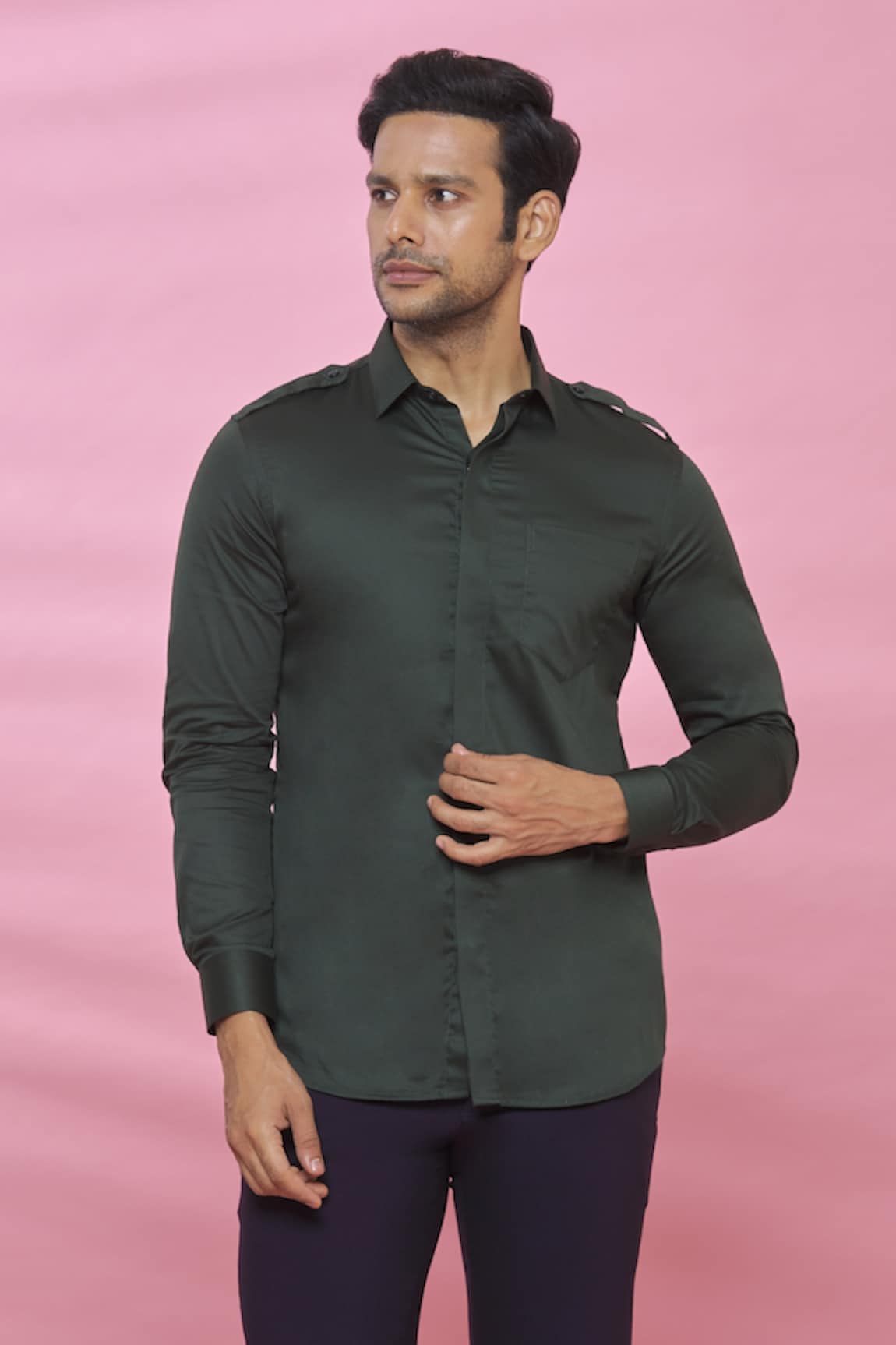 Aces by Arjun Agarwal Cotton Shirt