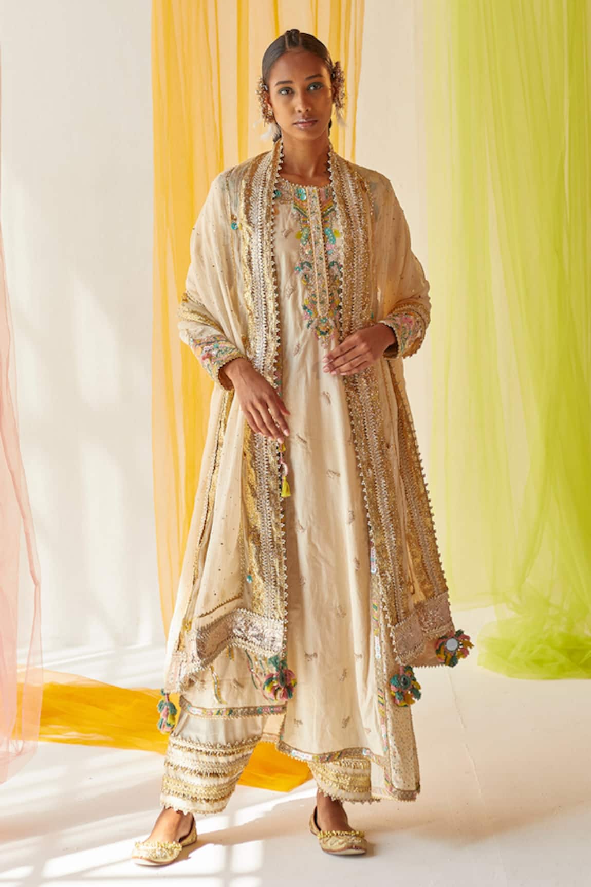 Priyanka Singh Zardozi Embroidered Kurta Set