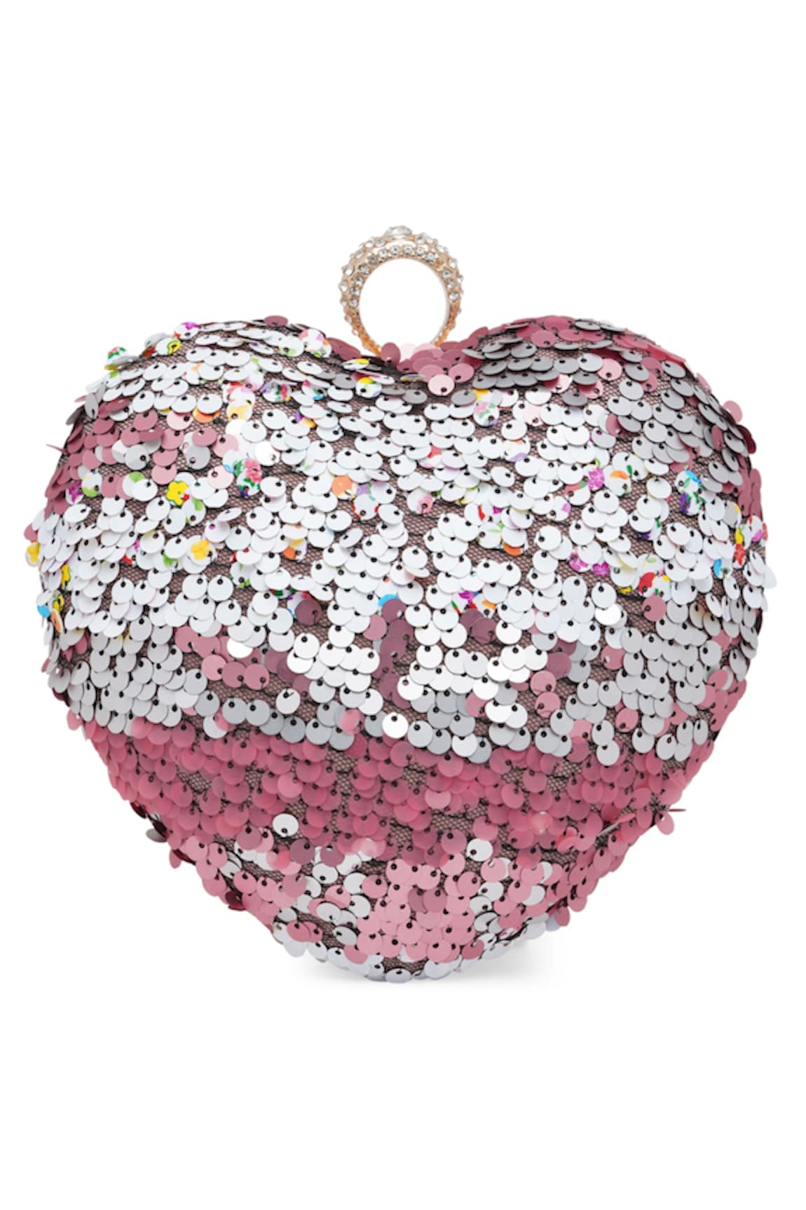 Richa Gupta Heart Shaped Clutch With Sling