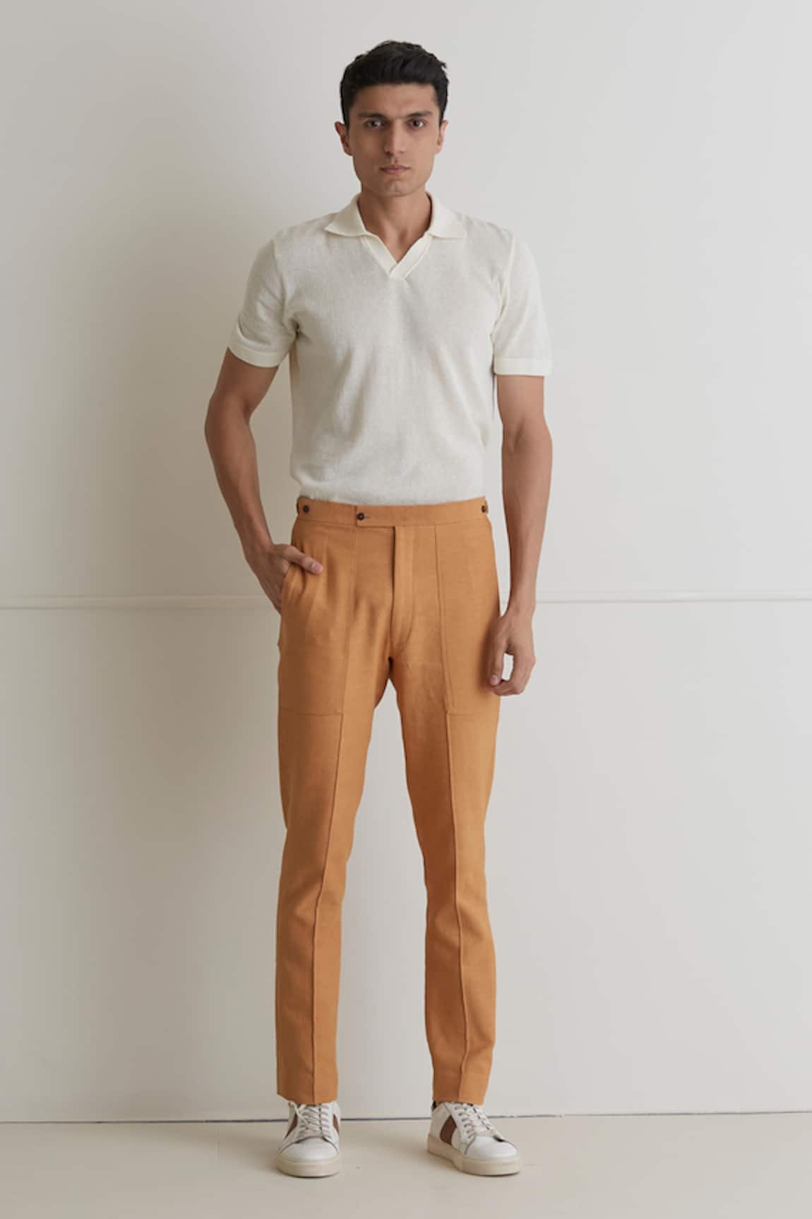 Artless Sand Slim Fit Trousers