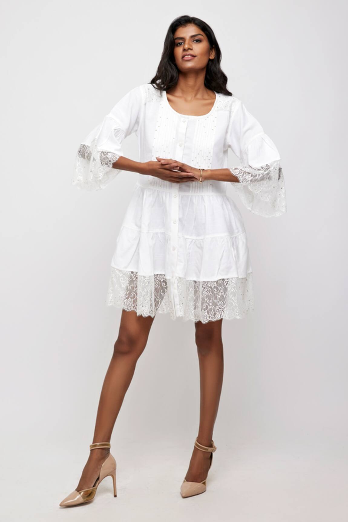 DaisyDays.Co. Izuba Lace Work Dress