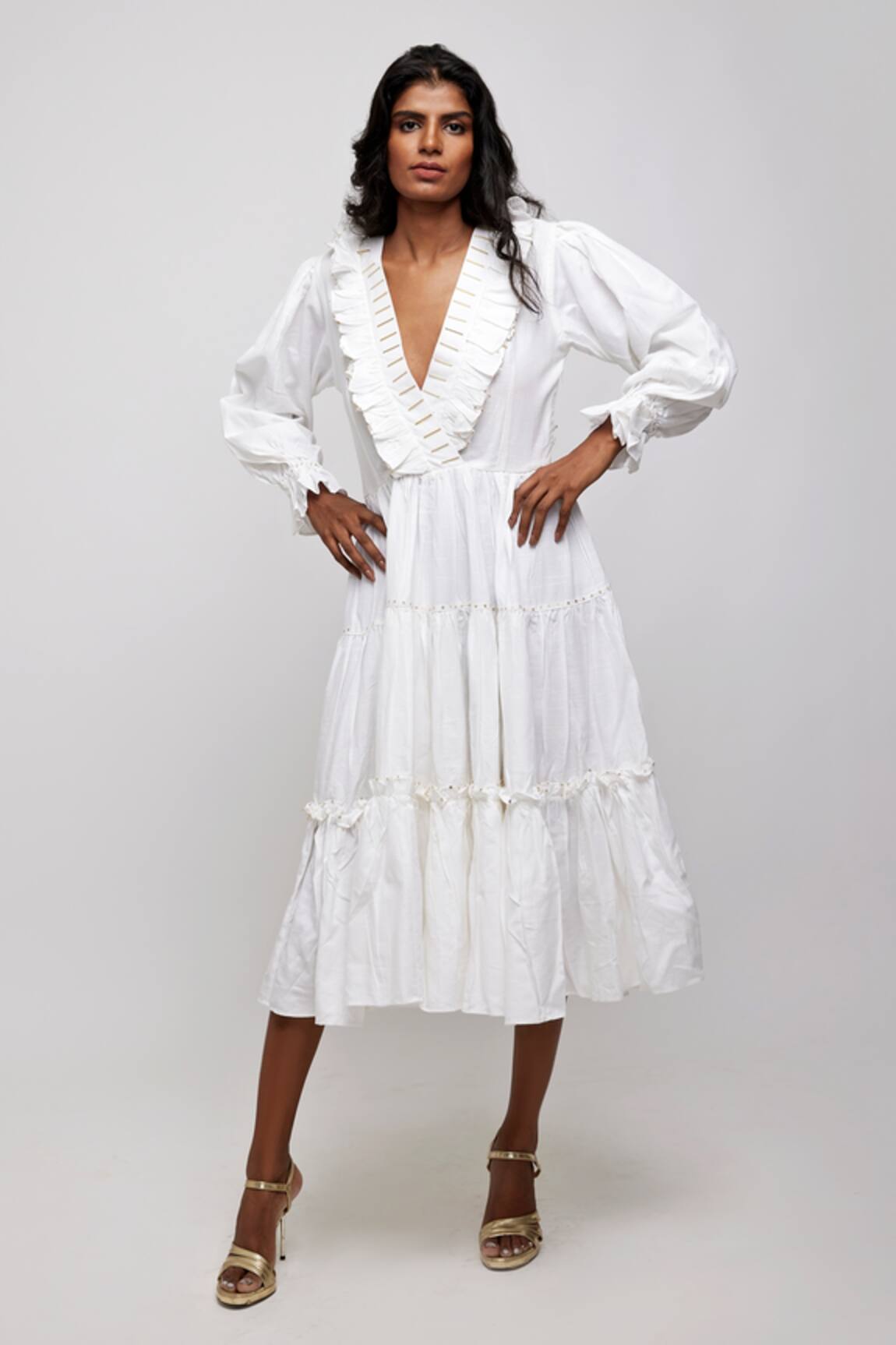 DaisyDays.Co. Rimata Tiered Ruffle Dress