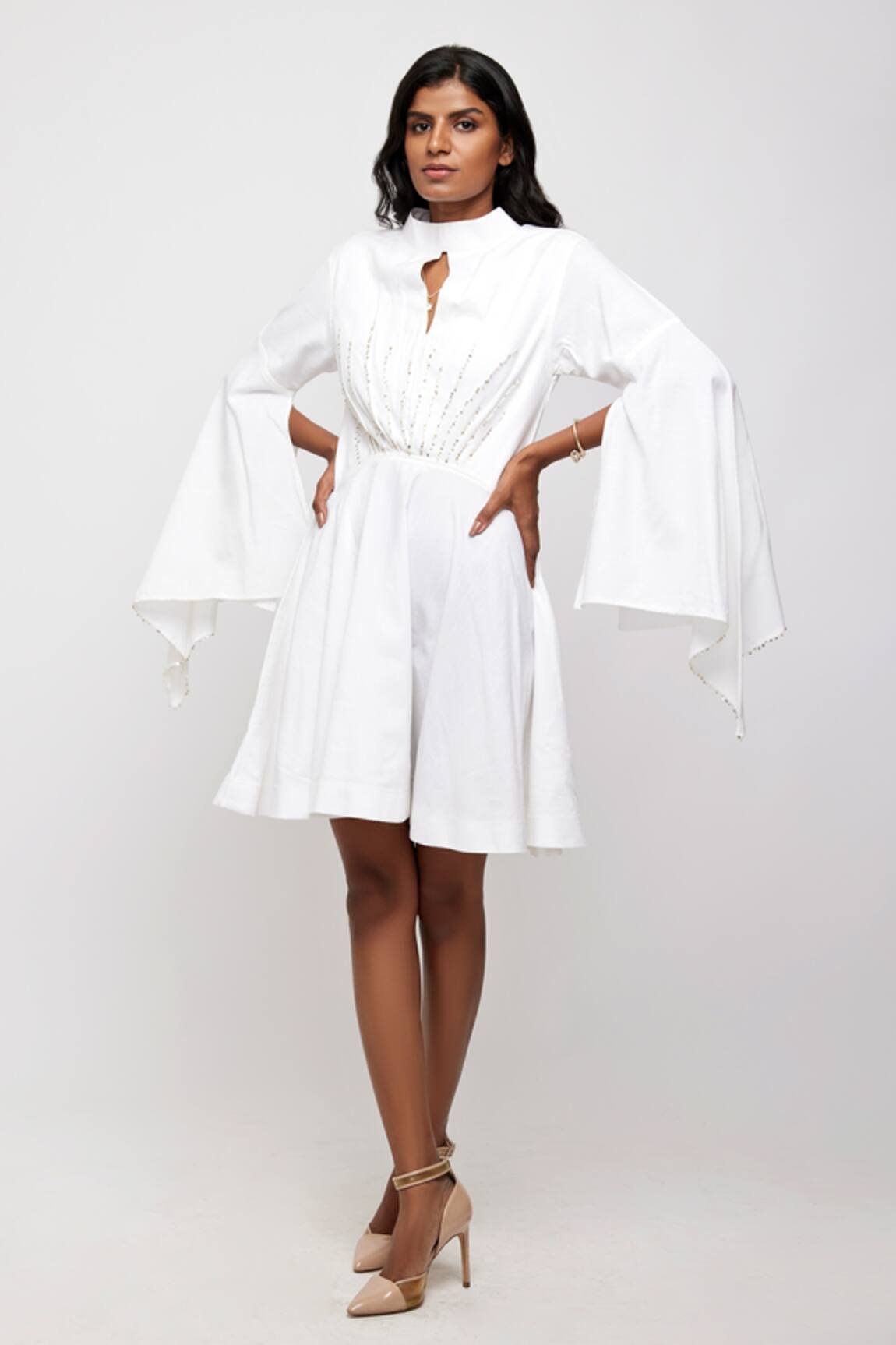 DaisyDays.Co. Mairowa Handkerchief Sleeve Dress