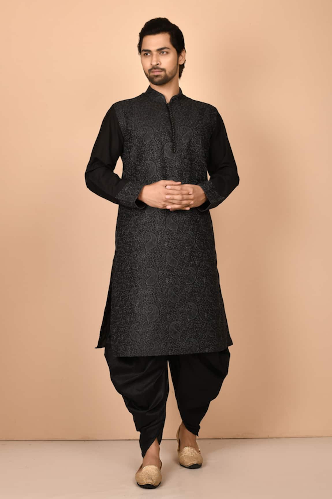 Khwaab by Sanjana Lakhani Embroidered Kurta & Dhoti Pant Set