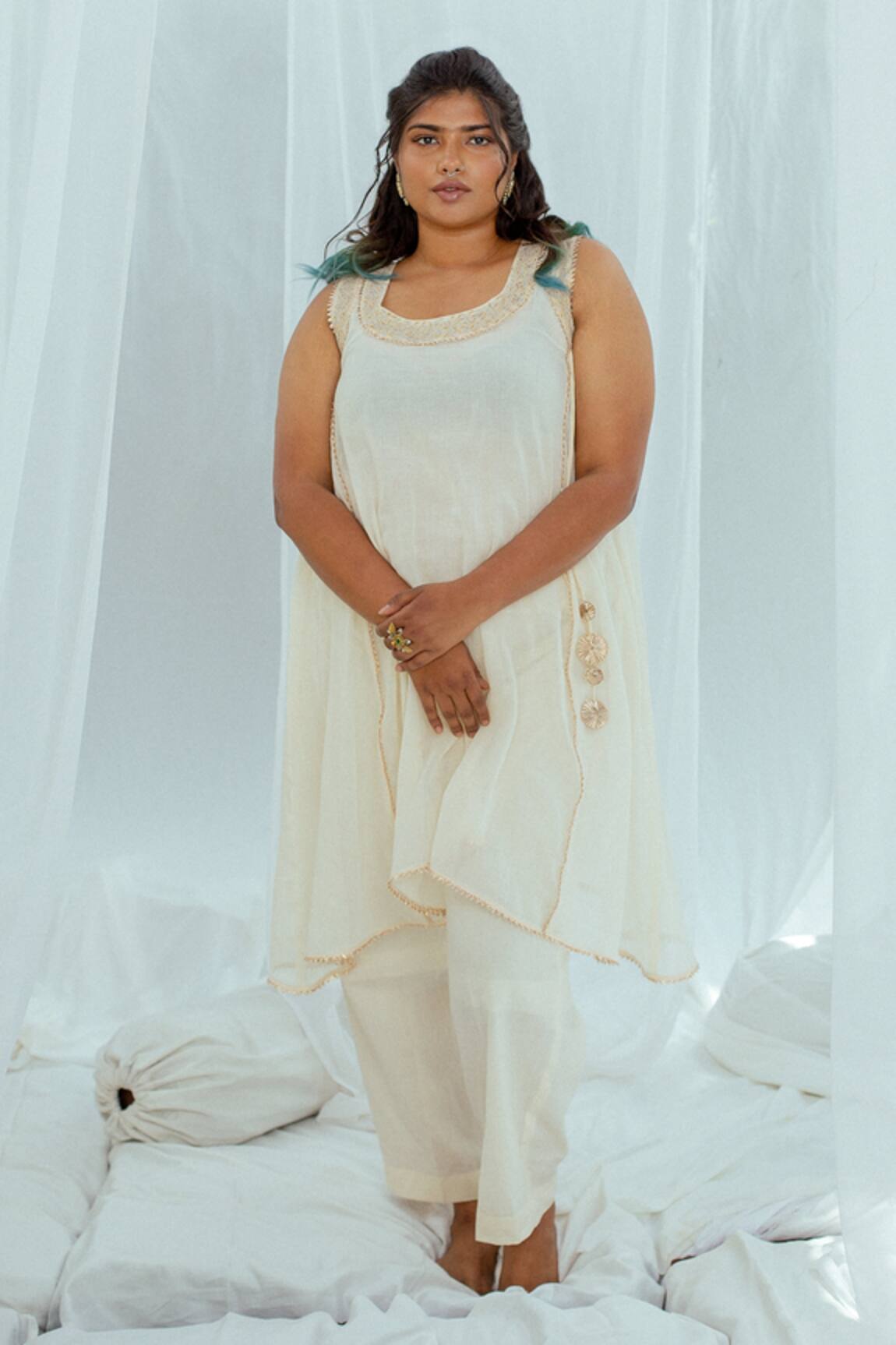 Latha Puttanna Dipa Handwoven Cotton Tunic