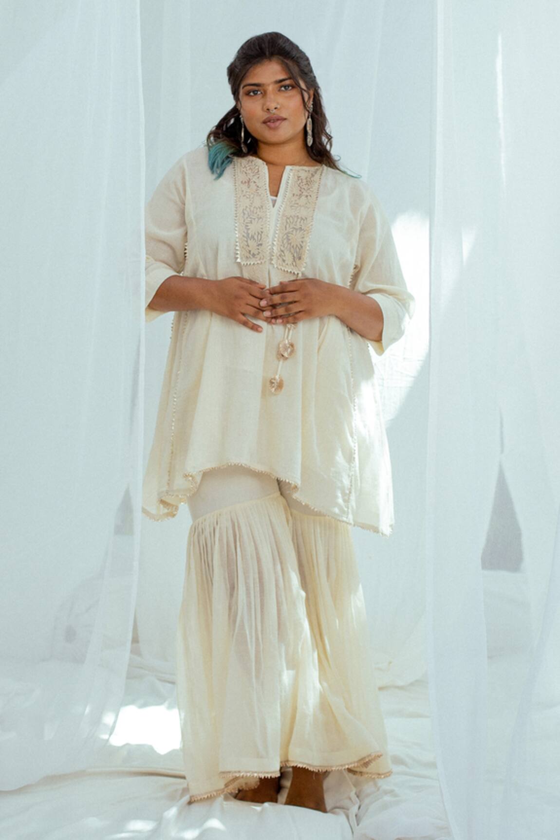 Latha Puttanna Parini Handwoven Cotton Tunic