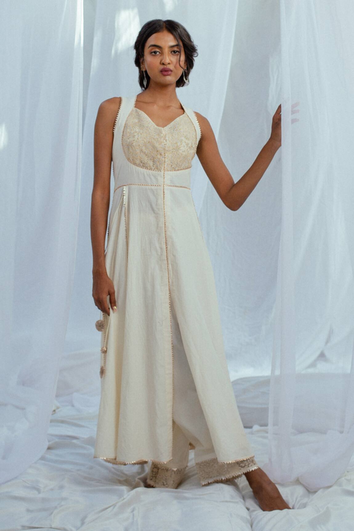 Latha Puttanna Jaya Handwoven Cotton Tunic