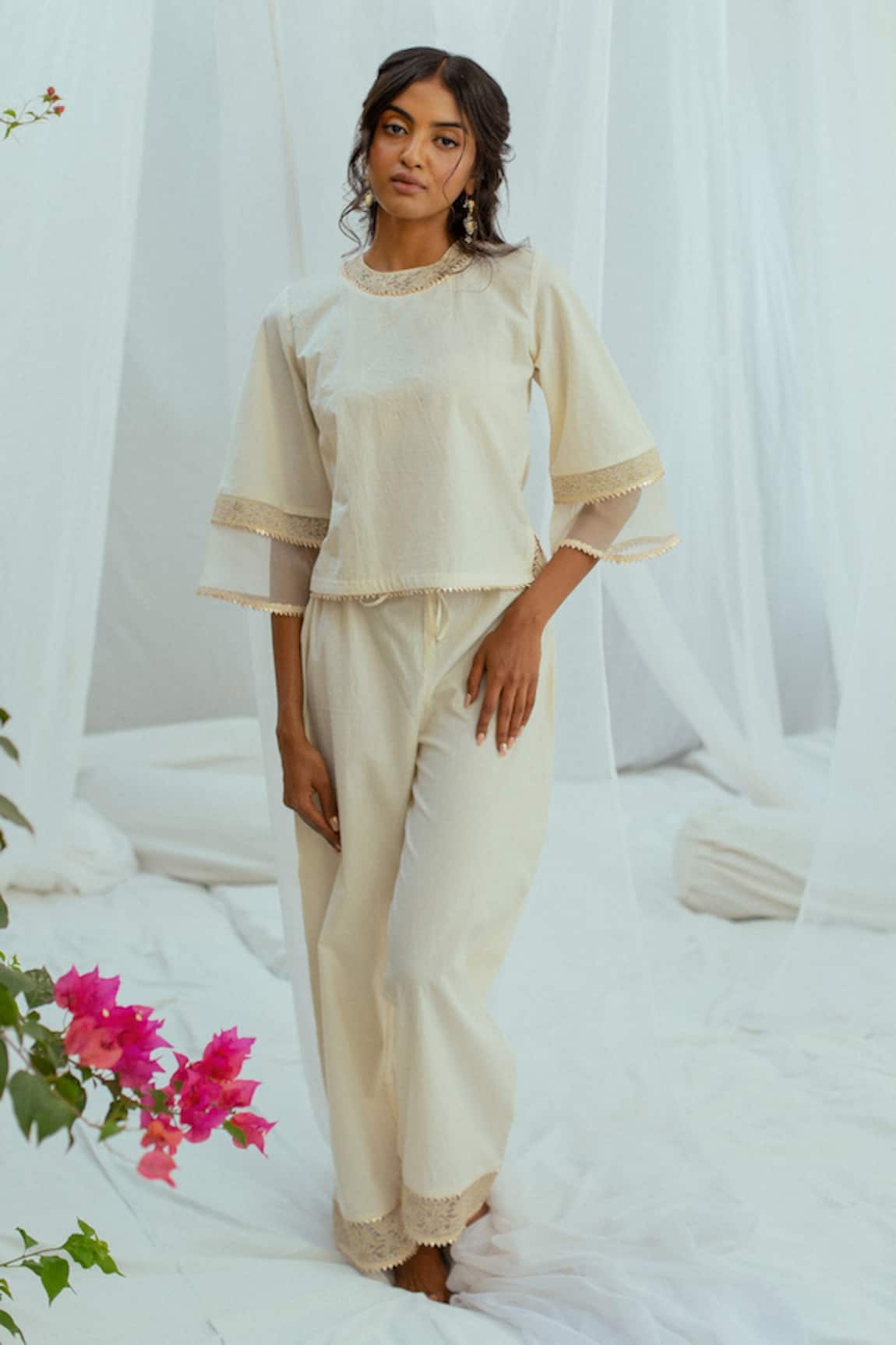 Latha Puttanna Samarya Handwoven Cotton Top