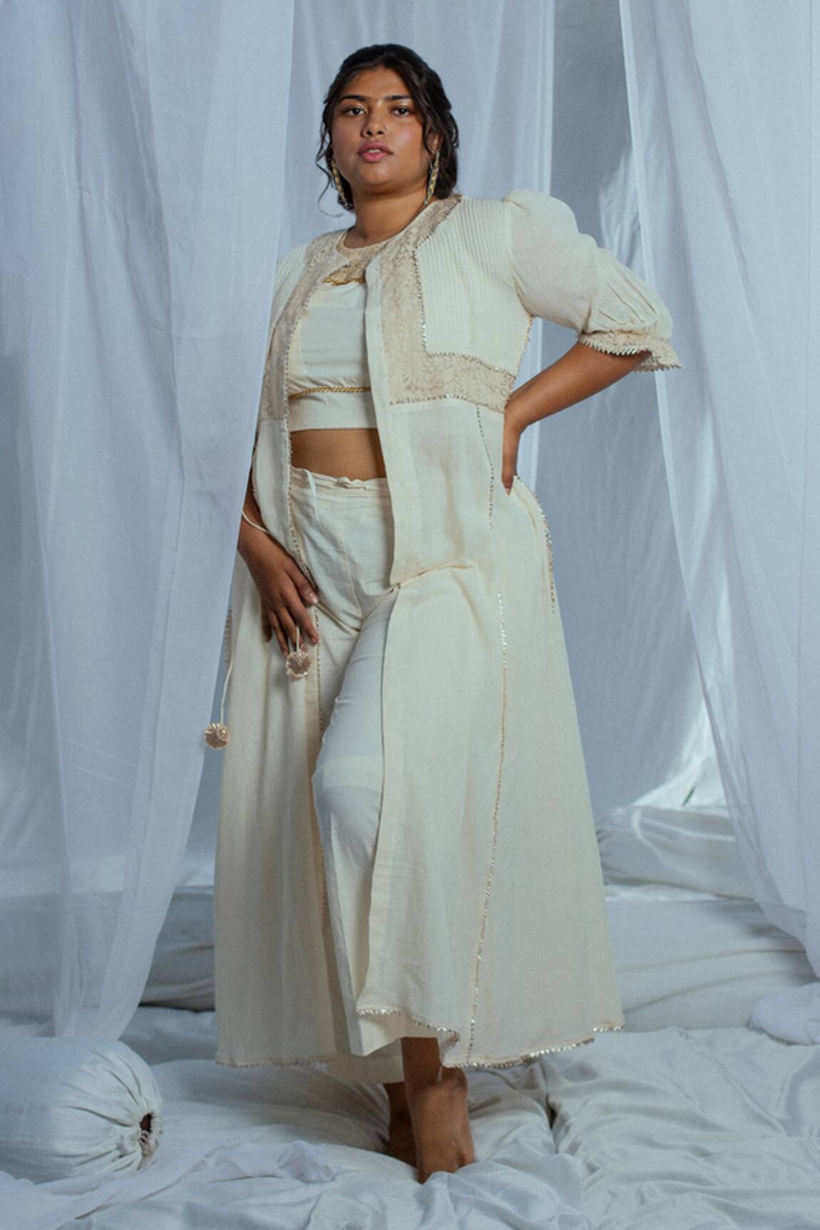 Latha Puttanna Hiti Handwoven Cotton Jacket