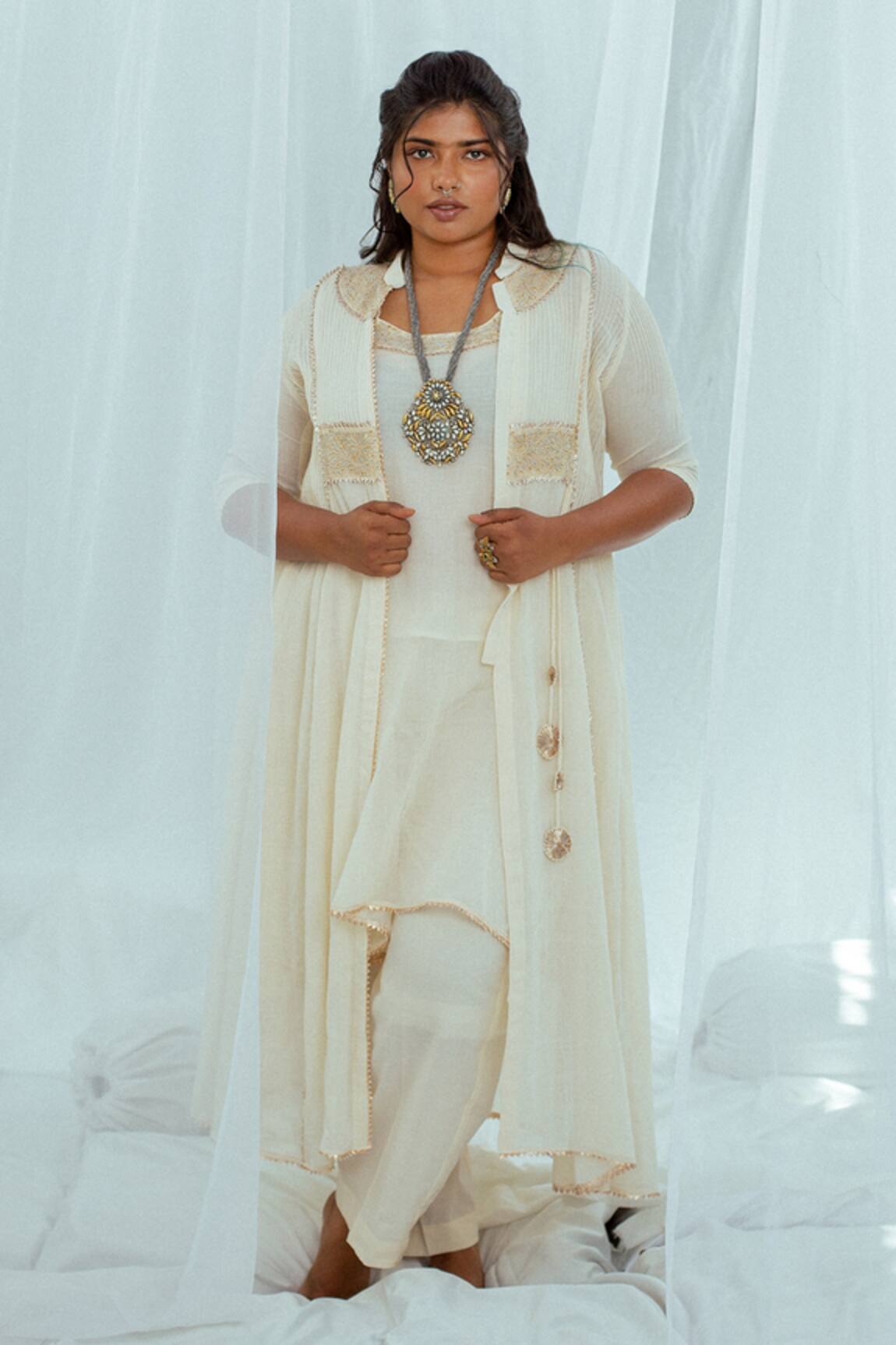 Latha Puttanna Inaya Handwoven Cotton Jacket