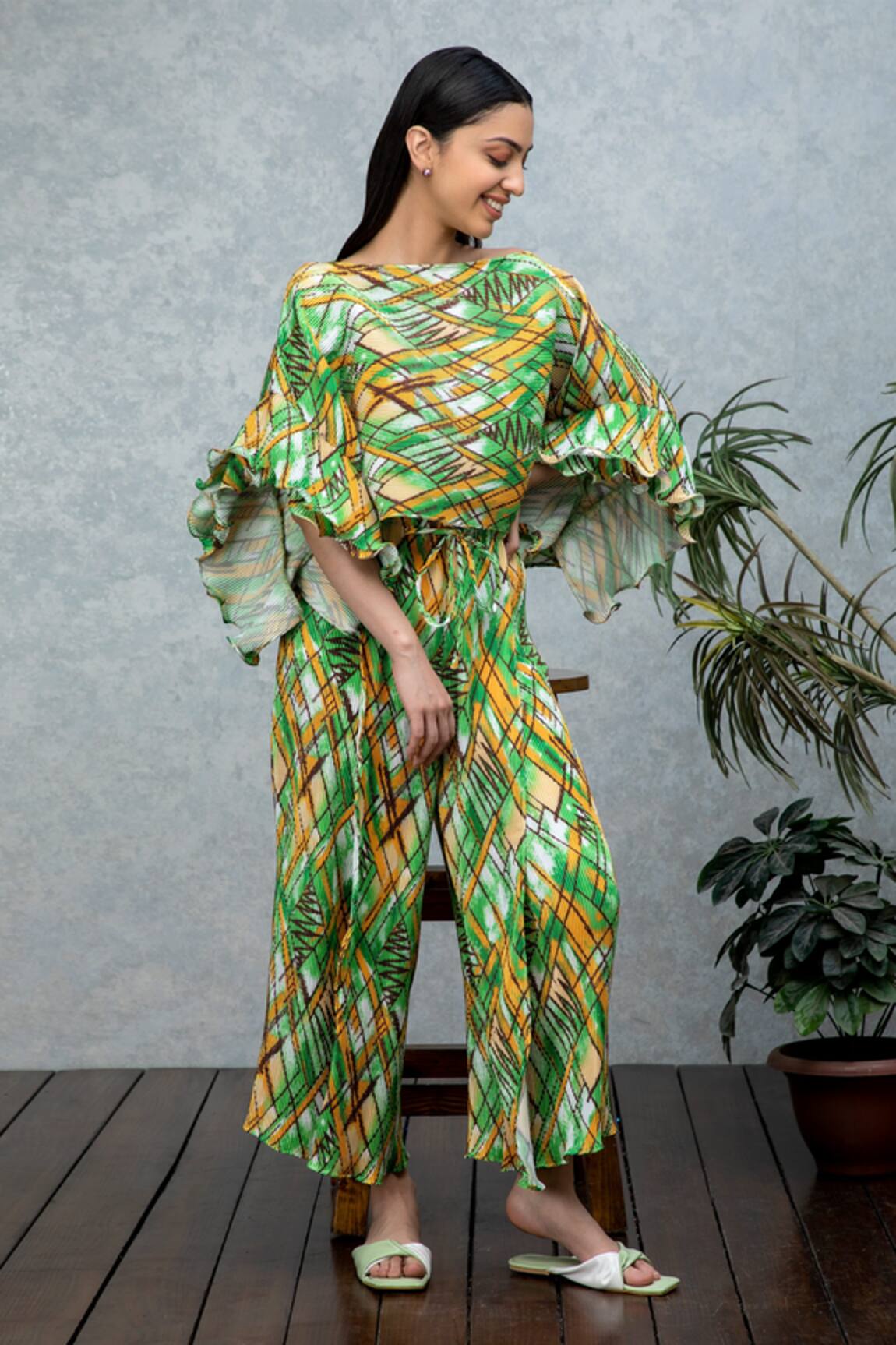 Rhe-Ana Cynthia Printed Cape