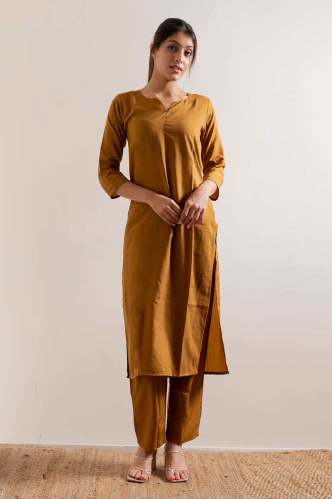 Sunoh Studio Sariska Cotton Kurta & Pant Set