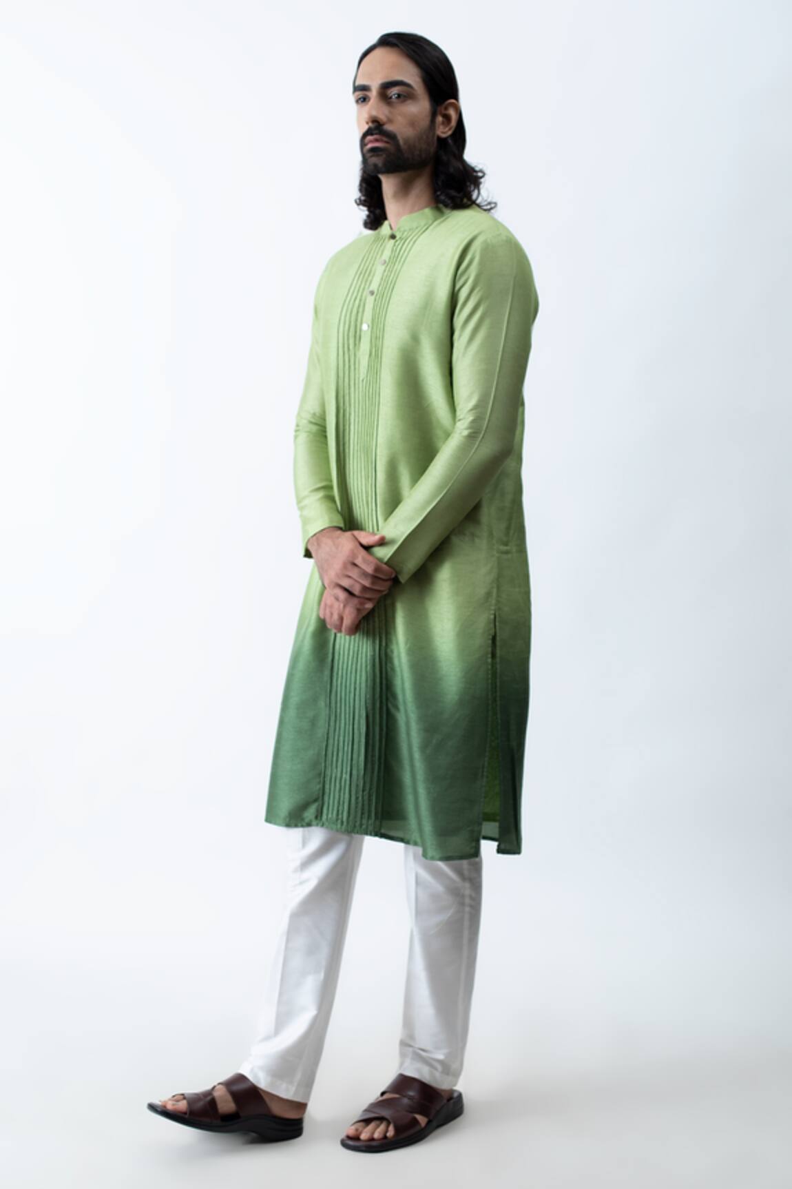 Kaka Calcutta Ombre Kurta & Pant Set 