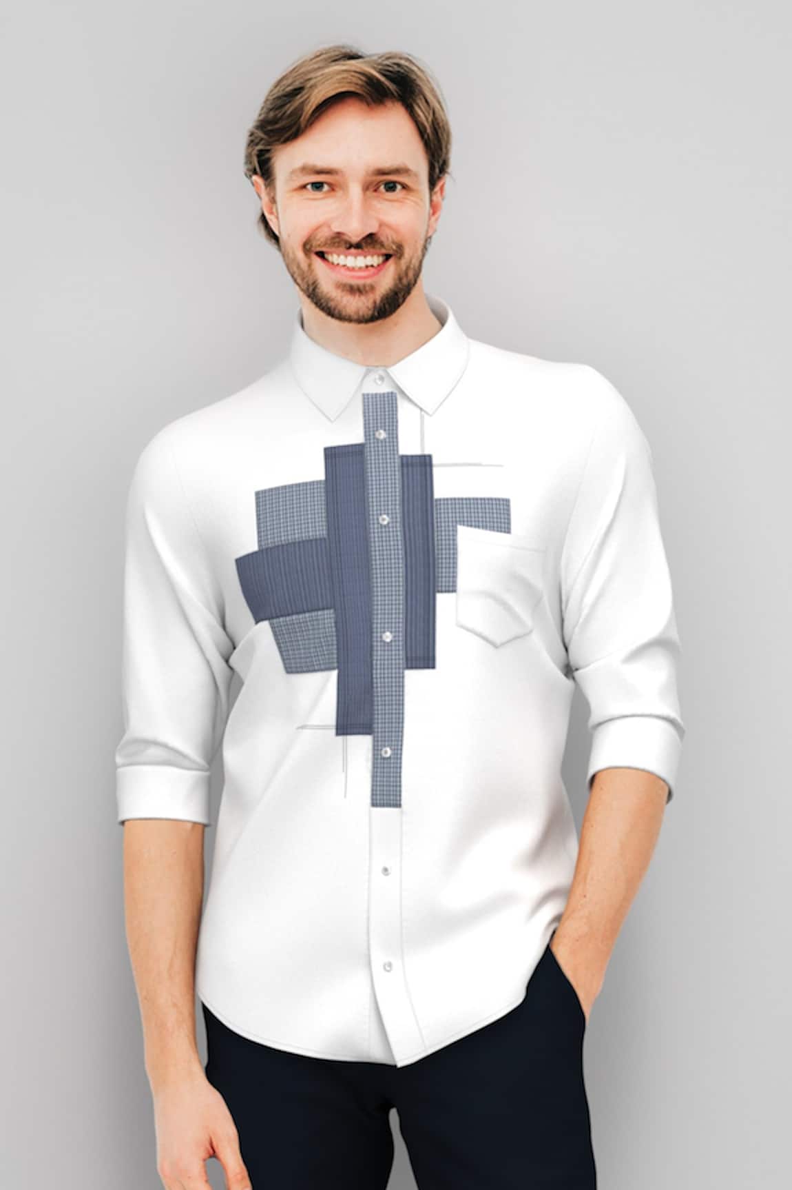 HeSpoke Checkered & Striped Shirt