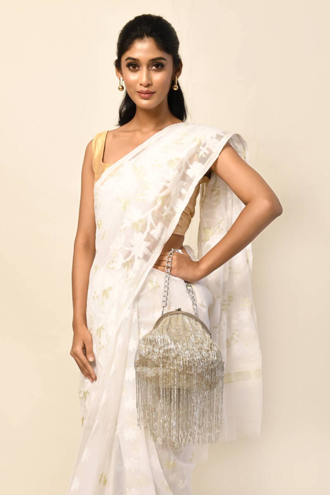 Clutch with saree  purse with saree Handbag with saree  potli style purse  with saree for wedding  YouTube