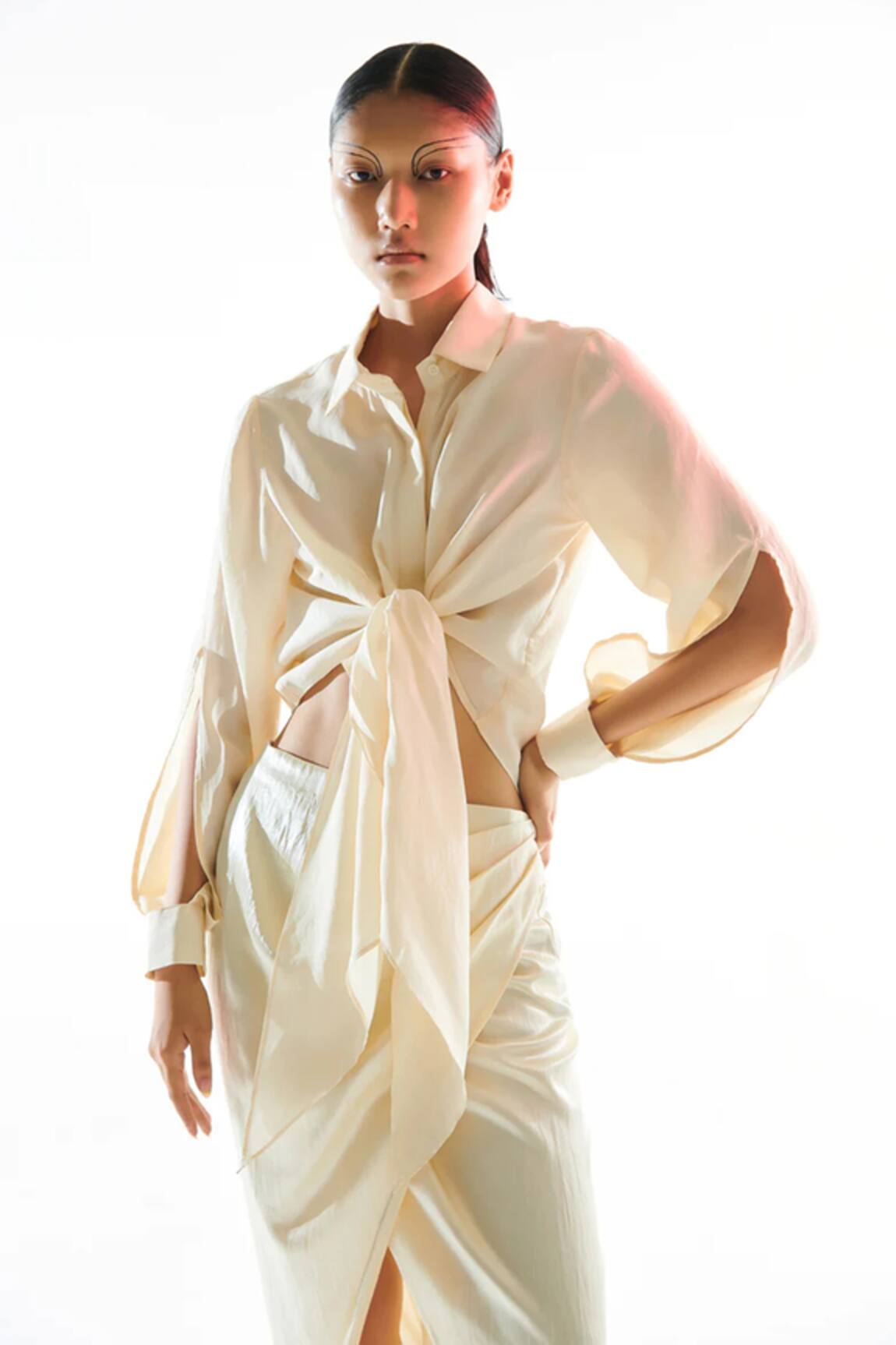 Aroka Mulberry Silk Shirt 