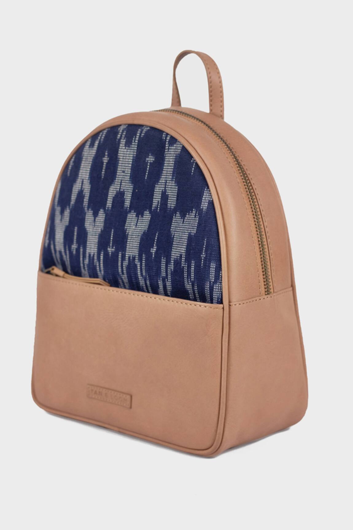 Wanderlust Backpack (Navy Blue), Tan&Loom