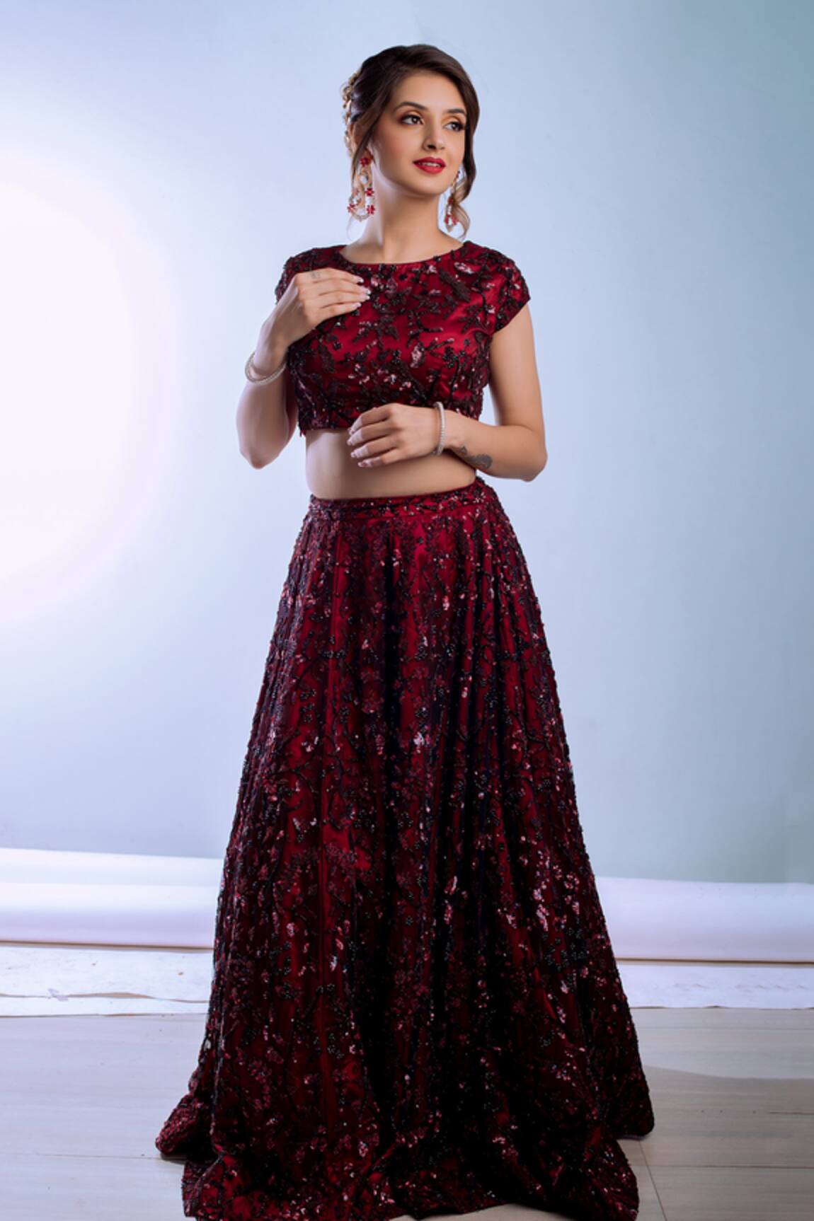 Ambrosia Embroidered Lehenga & Choli Set