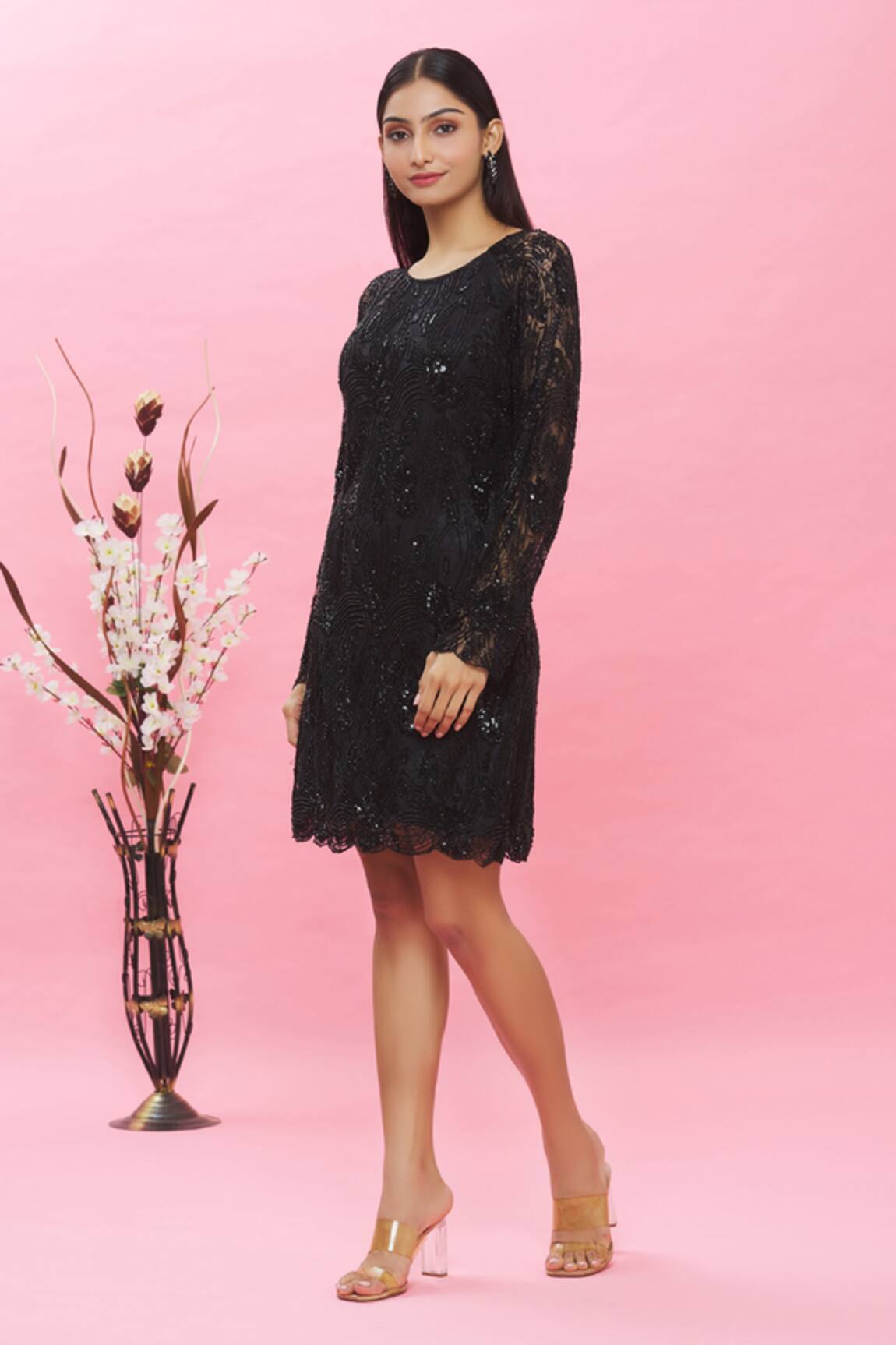 Ambrosia Bead Embellished Dress