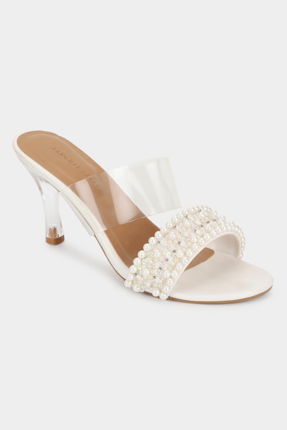 Aanchal Sayal Dara Pearl Work Heels