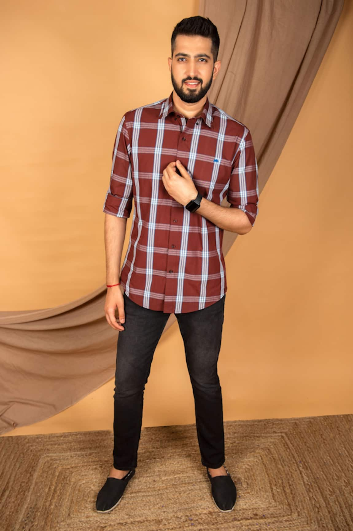 The Men's Kompany Checkered Shirt