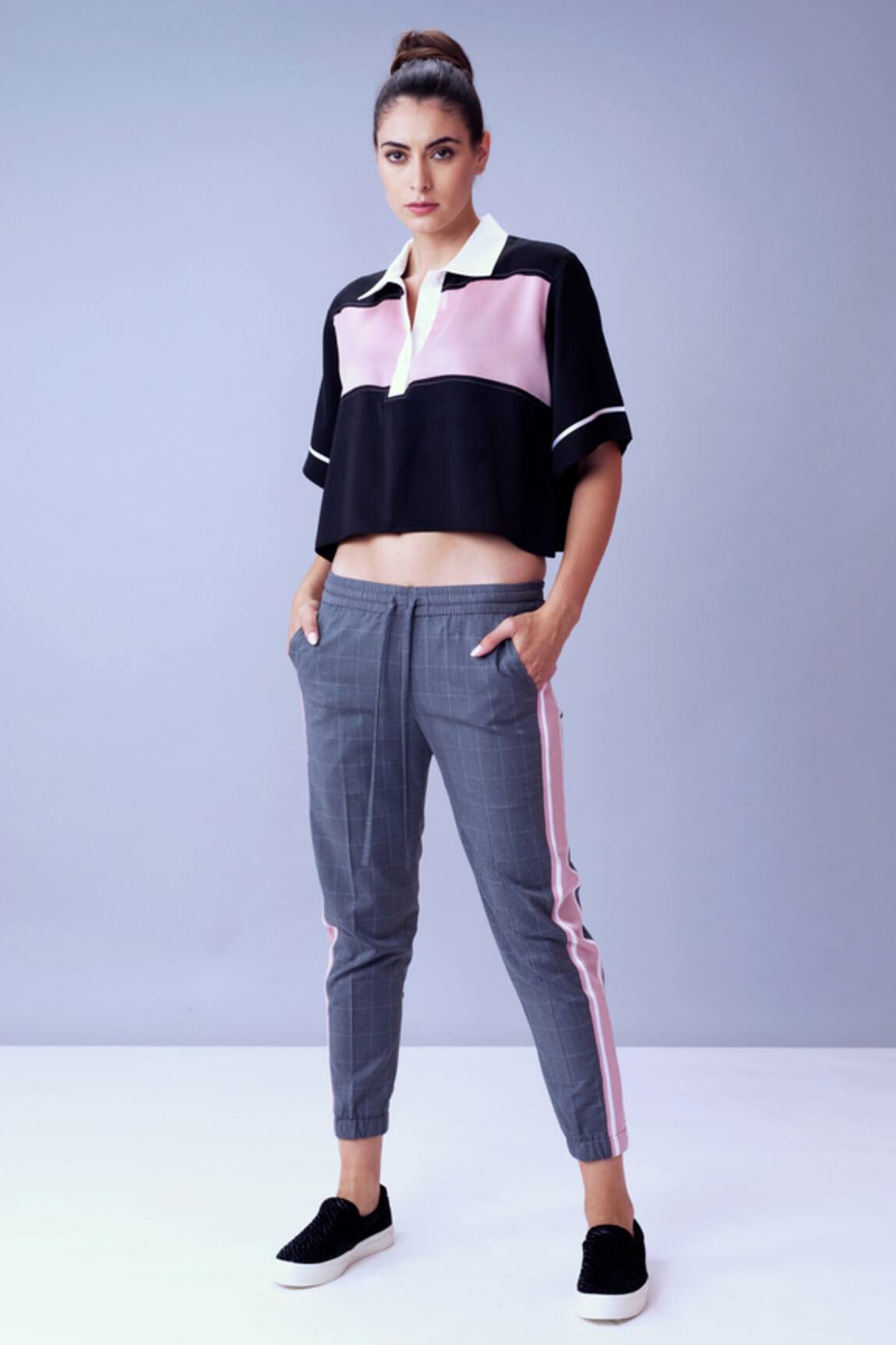 House Of Behram Checkered Trouser