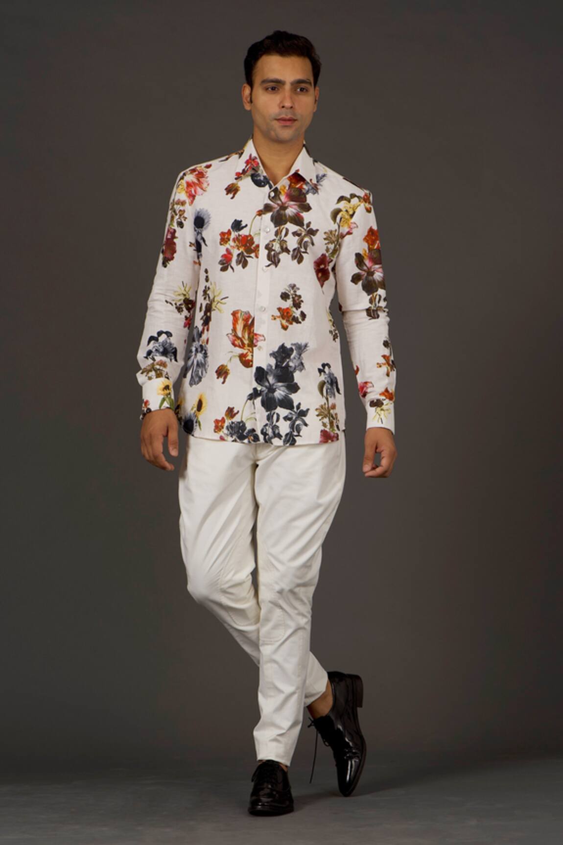 Balance by Rohit Bal Floral Print Shirt 