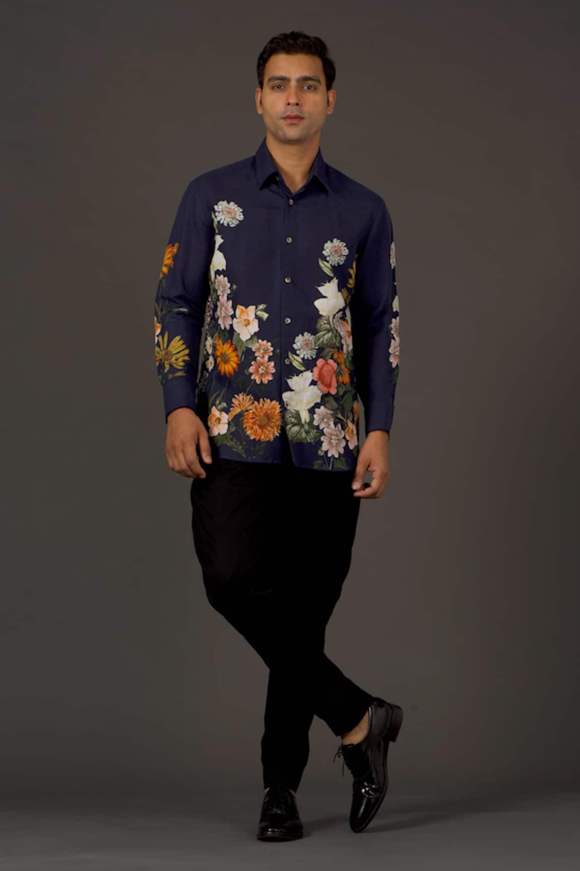 Balance By Rohit Bal Floral Print Shirt