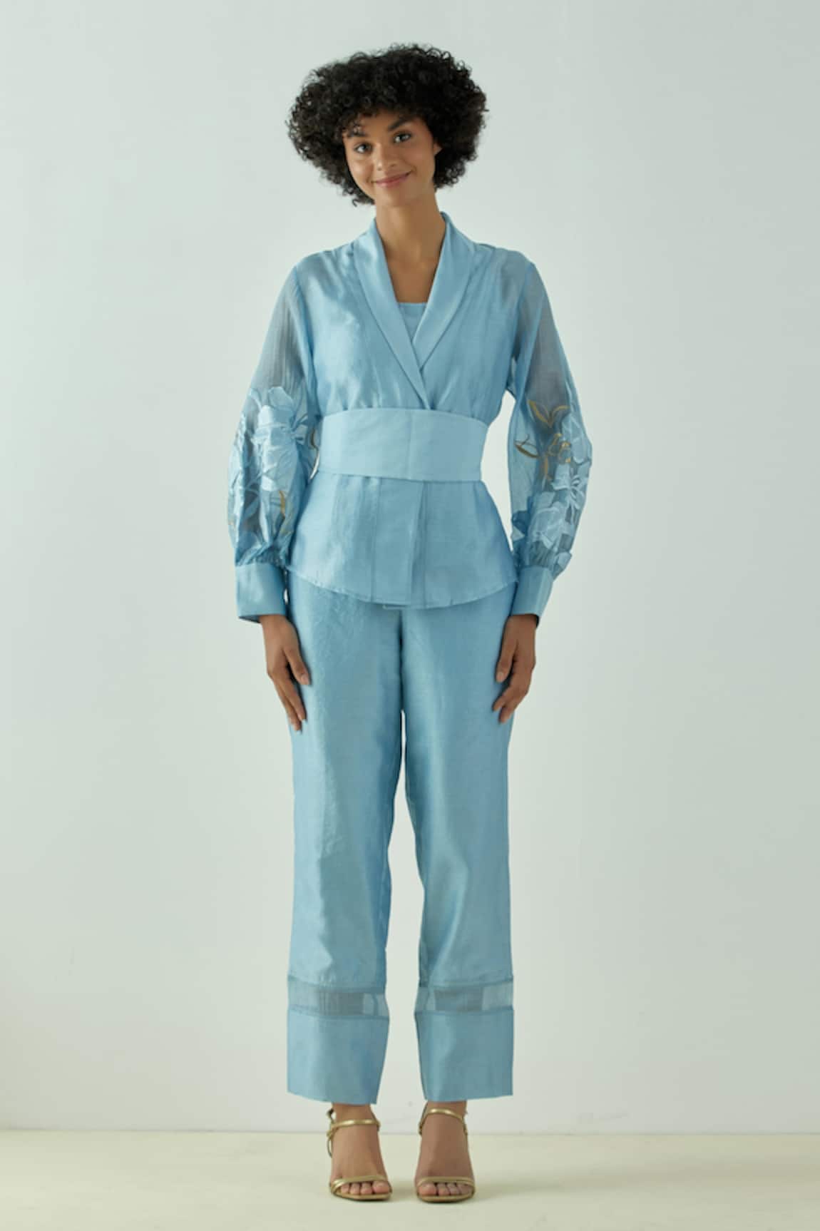 Madder Much Grace Wrap Top & Pant Set