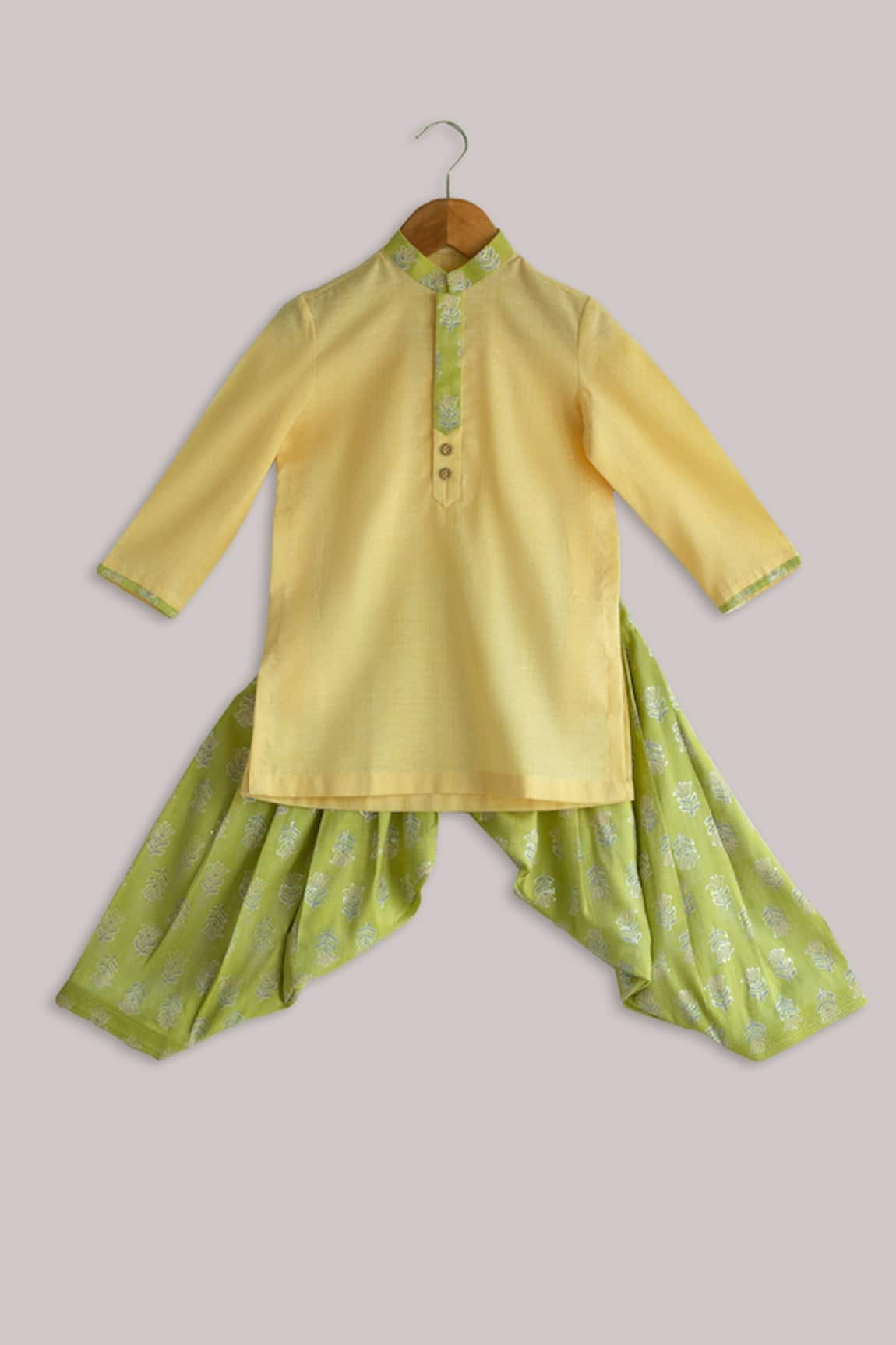 Minikin Kurta & Printed Patiala Set