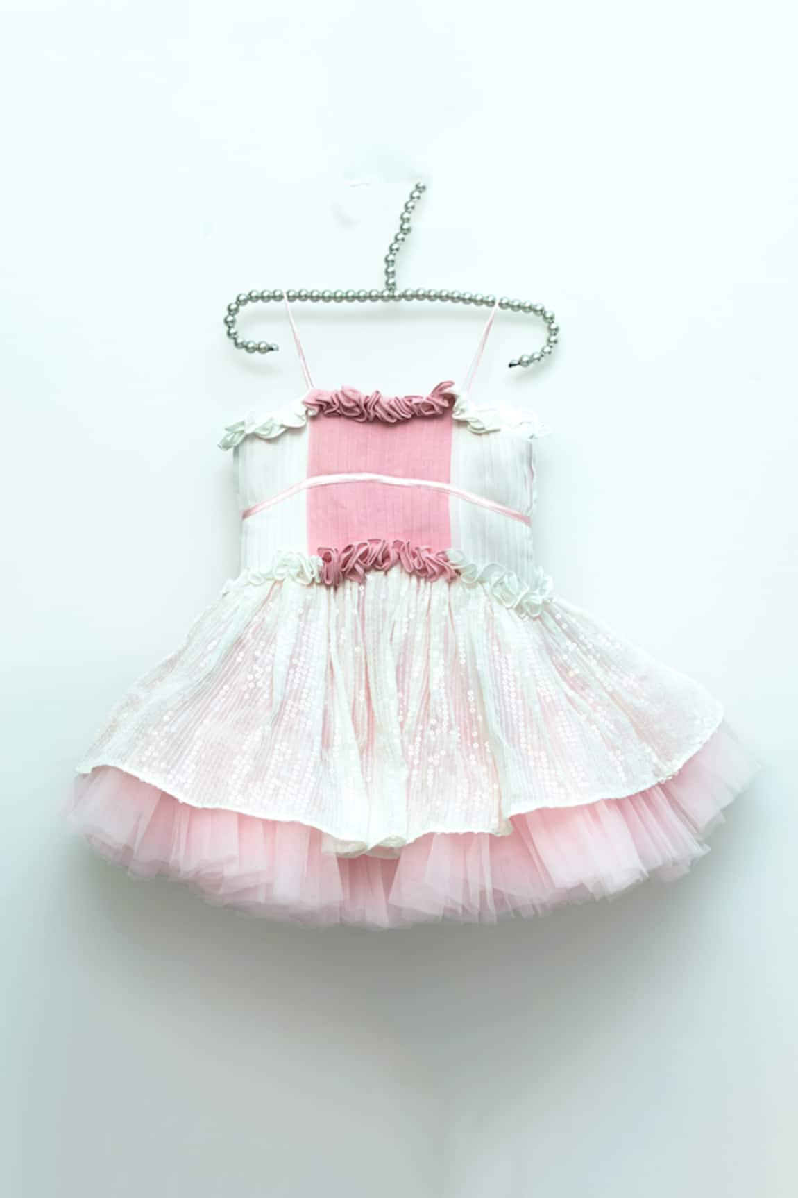 Ranikidswear Sequin Ruffle Dress