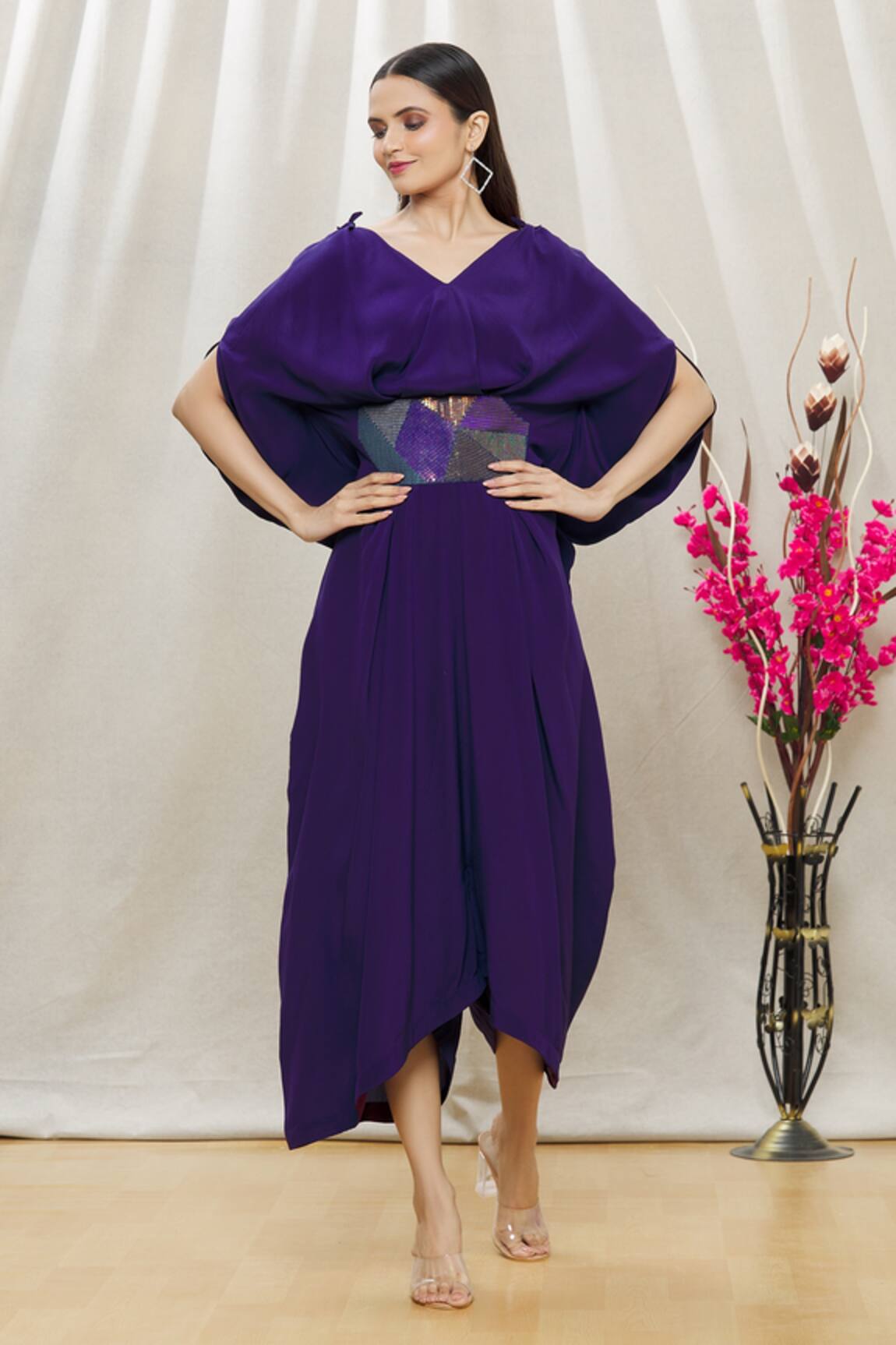 Megha Garg Draped Jumpsuit 