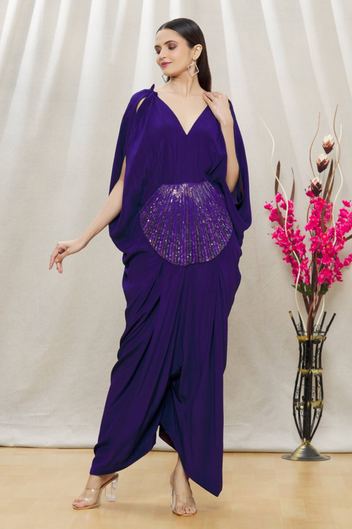 Megha Garg Draped Jumpsuit 