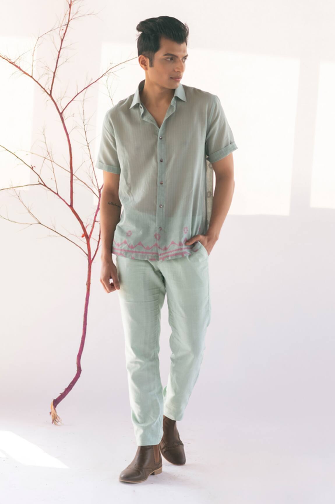 Vaani Beswal Elise Woven Cotton Shirt