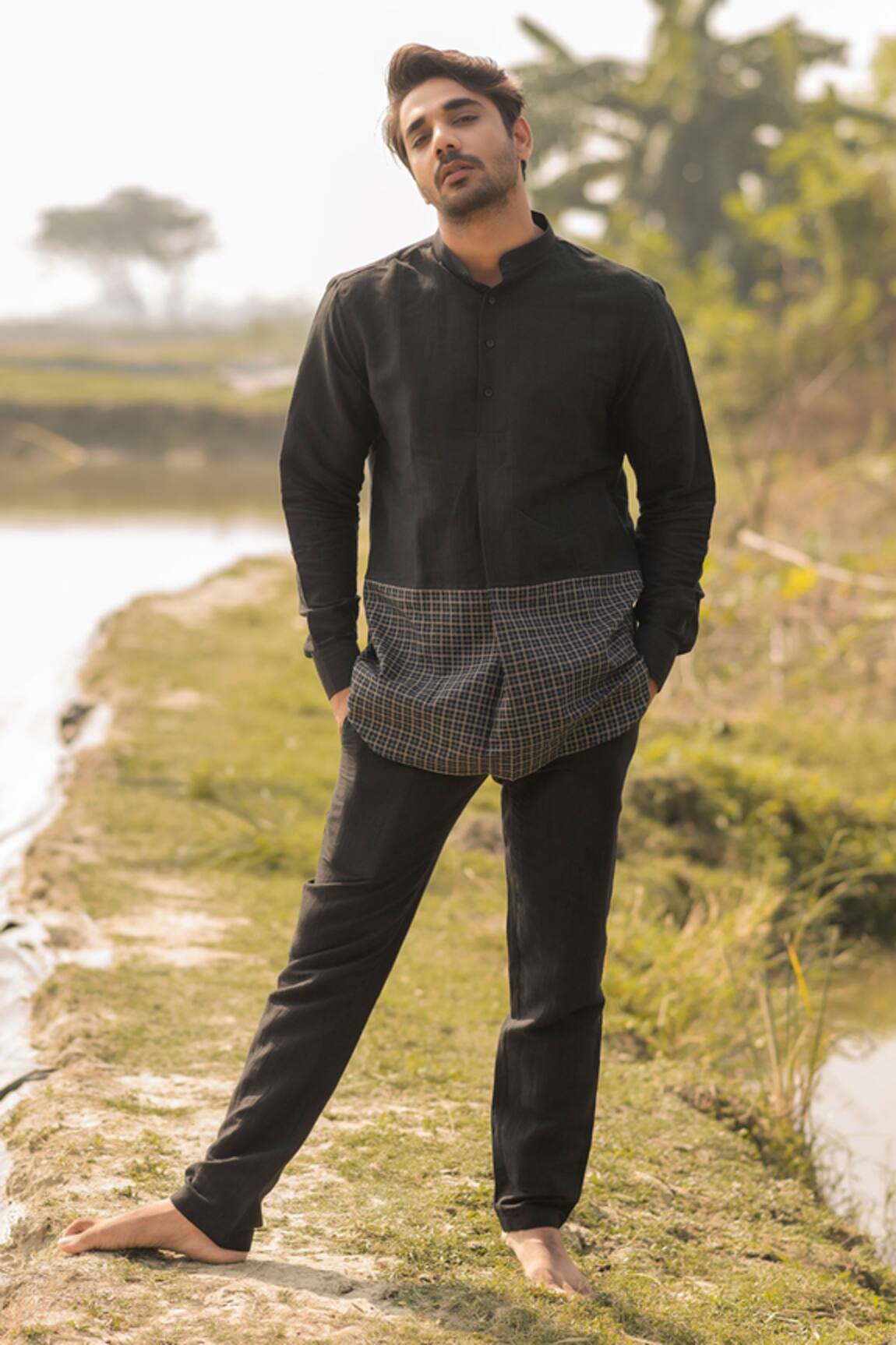 Vaani Beswal Sitara Block Print Kurta